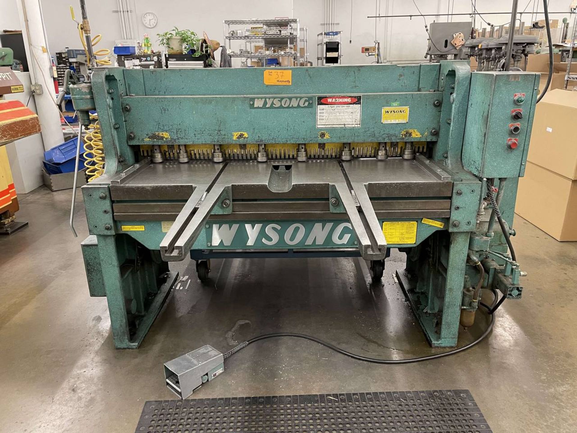 Wysong Model 1252 Power Shear;