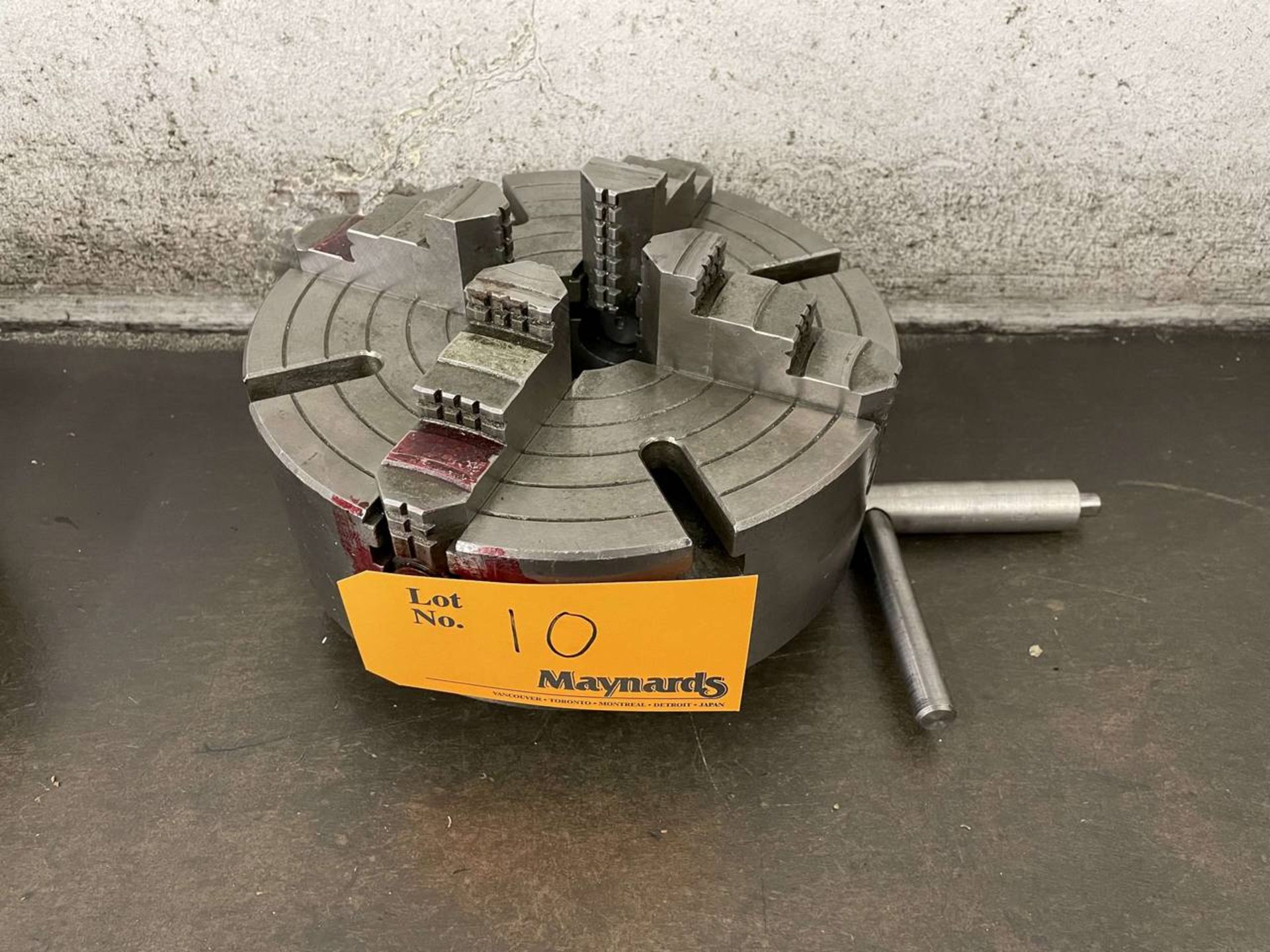 Poland 10" 4-Jaw Chuck