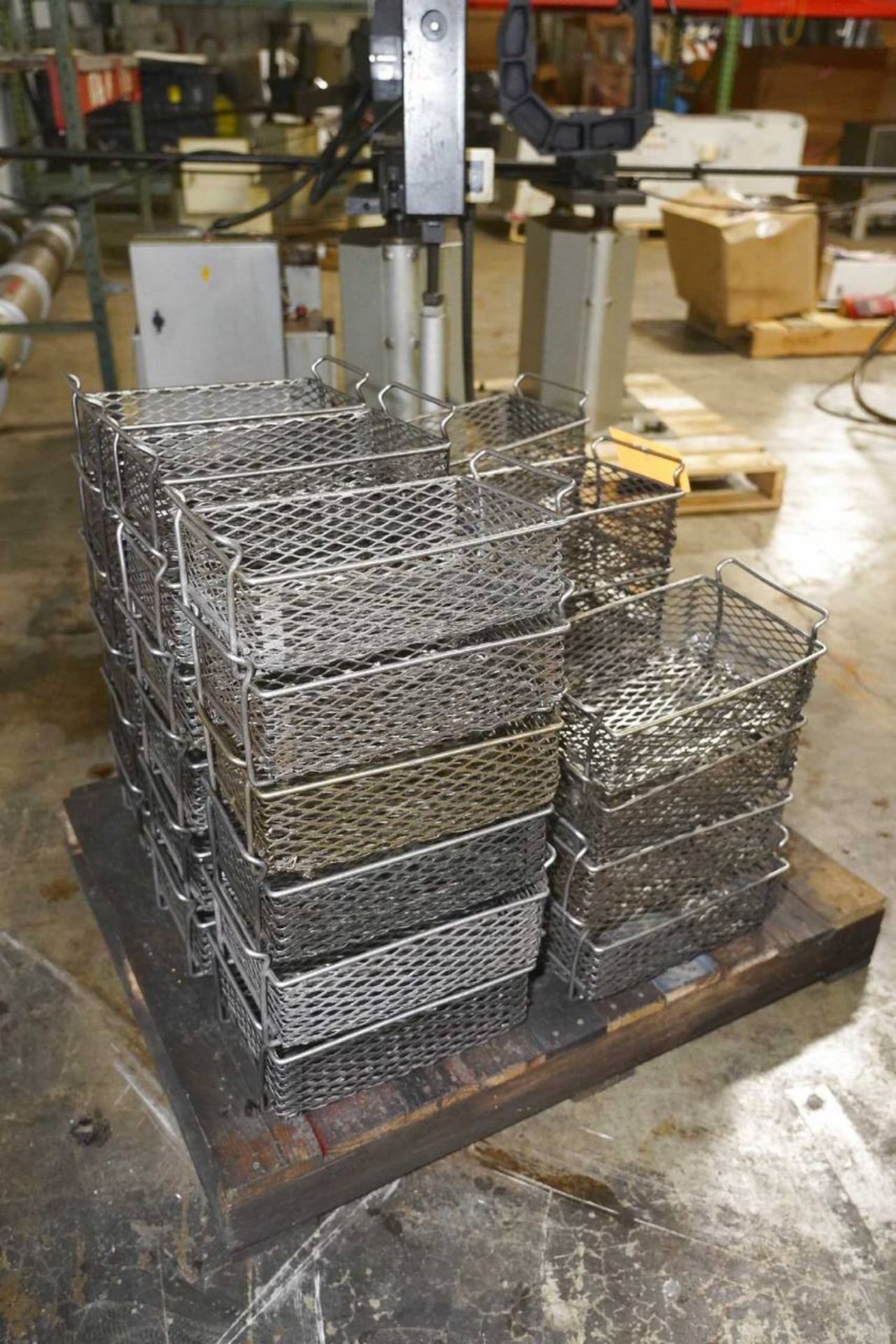 (1) Skid of Wire Mesh Baskets - Image 2 of 3