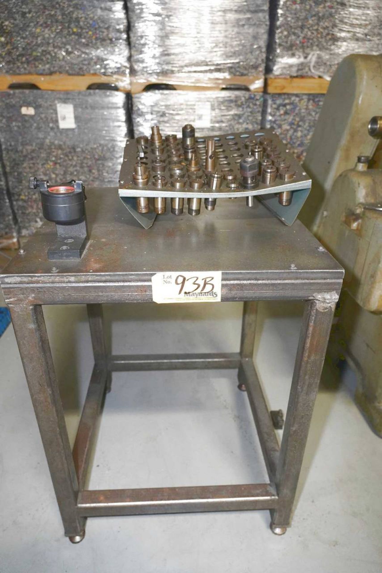 Steel Work Table with Collet Set and Tool Holder - Image 2 of 2