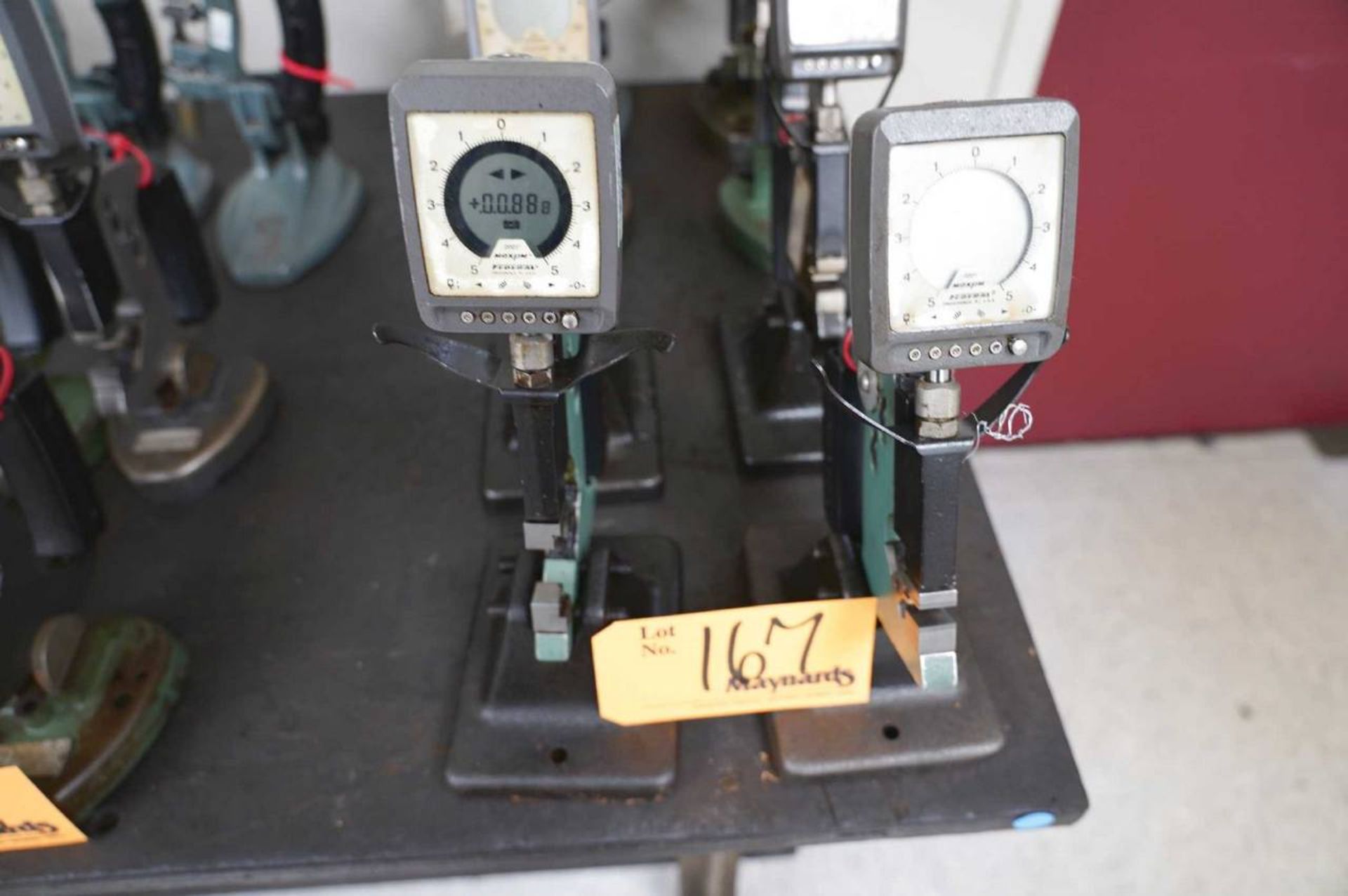 (8) Digital Thickness Indicators on Base Stands - Image 3 of 6
