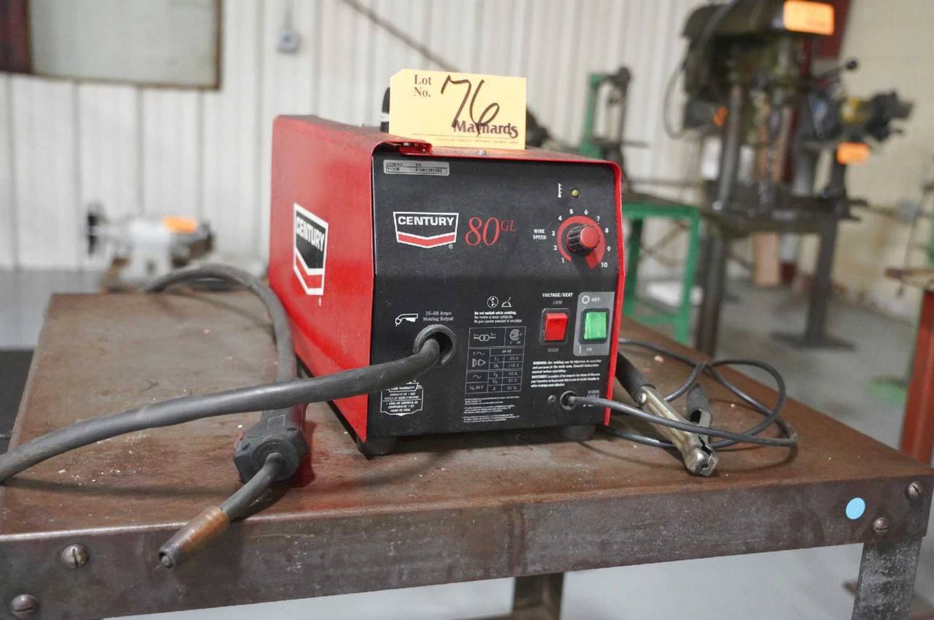 Century 80GL Welder - Image 2 of 6