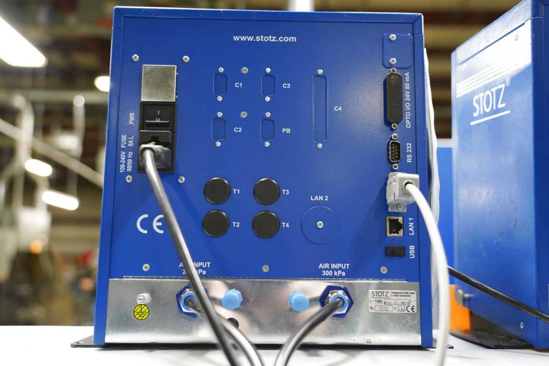 Stotz MSG-CL Pneumatic and Electronic Measuring Gage - Image 2 of 4