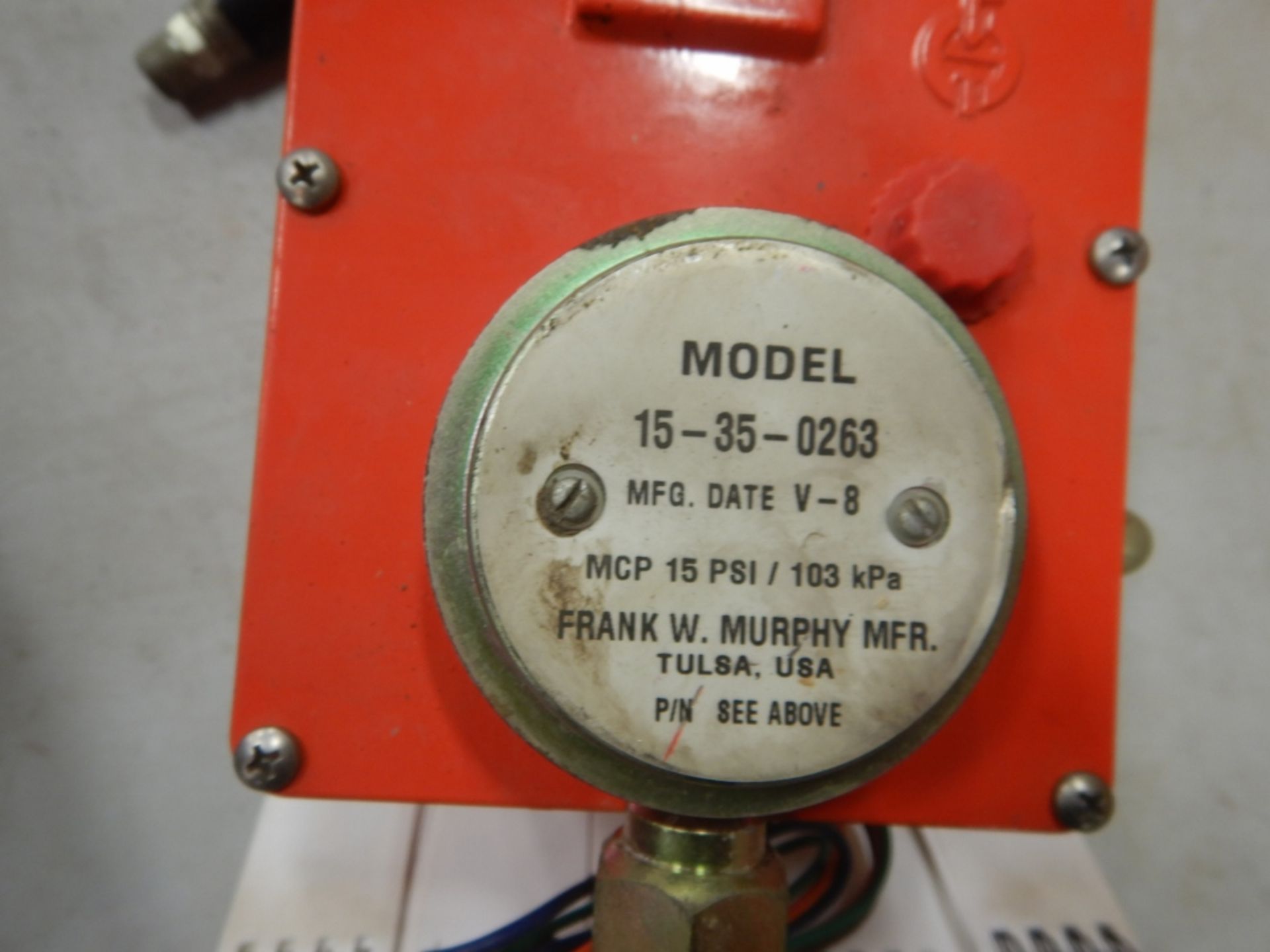 MURPHY 15-35-0263 LEVEL CONTROL SYSTEM - Image 3 of 3