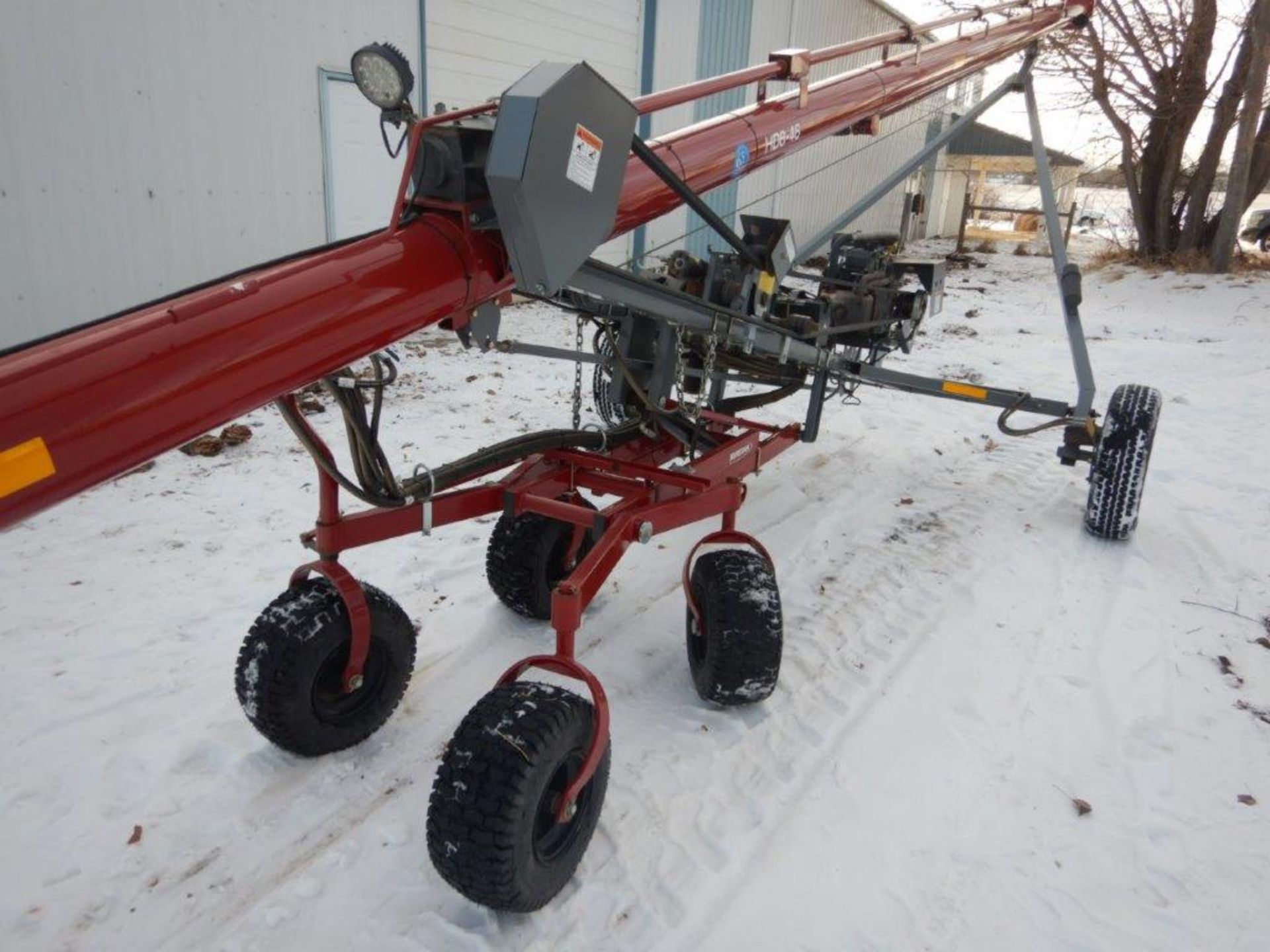 MERIDIAN 8" X 46' SELF PROPELLED AUGER HD8-46, KOHLER 26.5 HP COMMAND PRO ENGINE, S/N 36-06618, W/ - Image 2 of 18