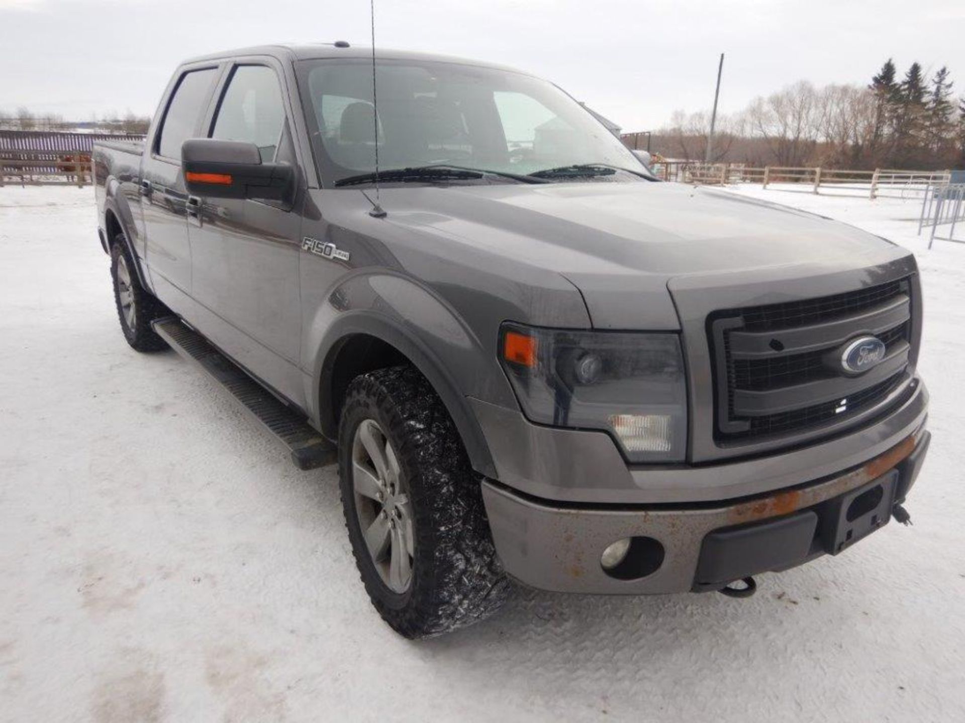 2013 FORD F150, FX4, CREW CAB, 4X4, 5.0L, V8, 331,625 KM'S SHOWING, AUTO TRANS, LEATHER, S/N