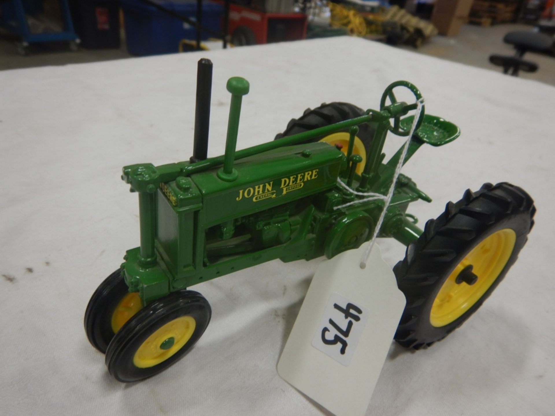 JOHN DEERE GENERAL PURPOSE DIE CAST TRACTOR UNSTYLED