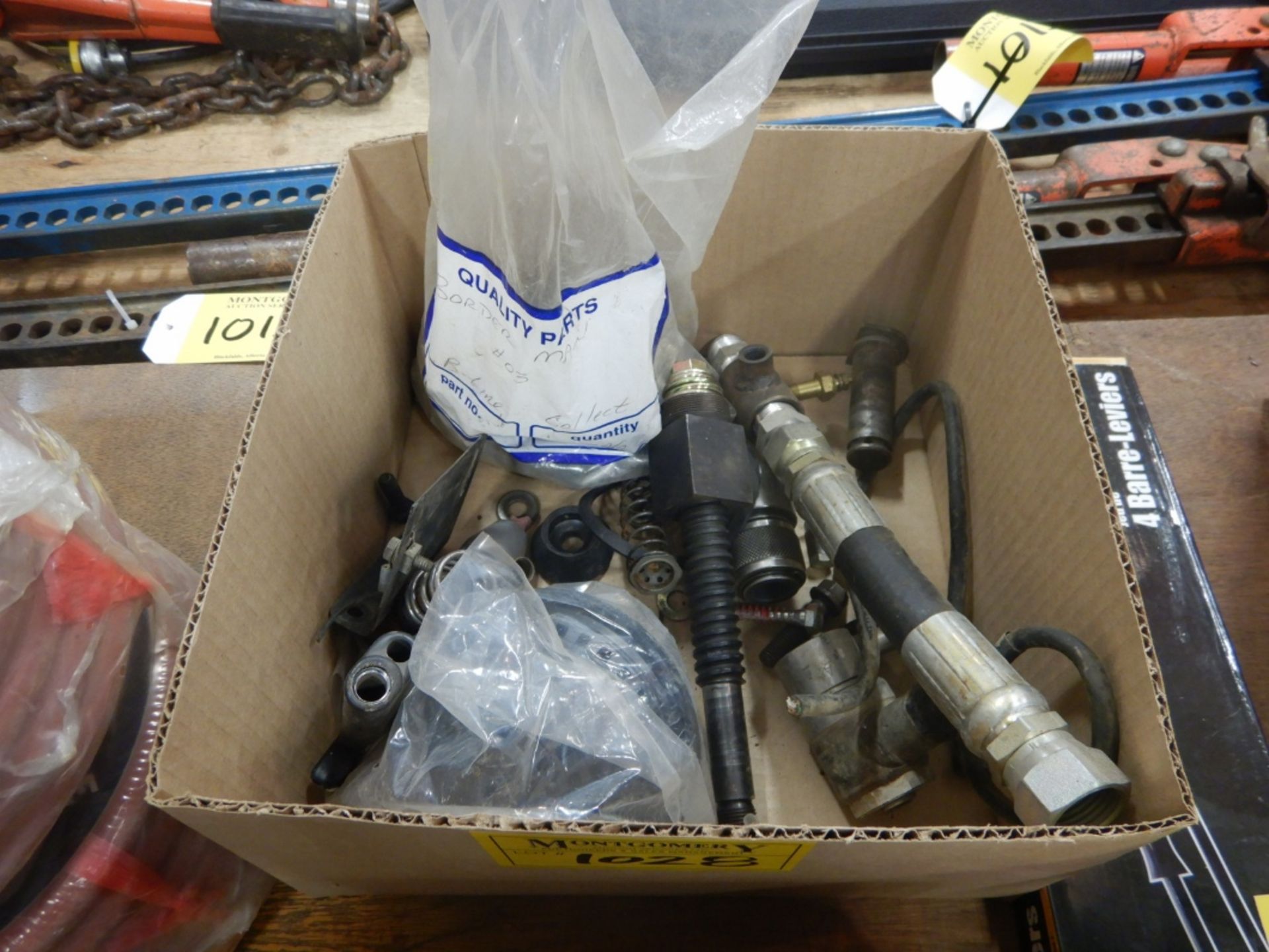 L/O MOTORIZED DAMPER, ASSORTED FITTINGS, DIAPHRAM PUMP ETC. - Image 7 of 7