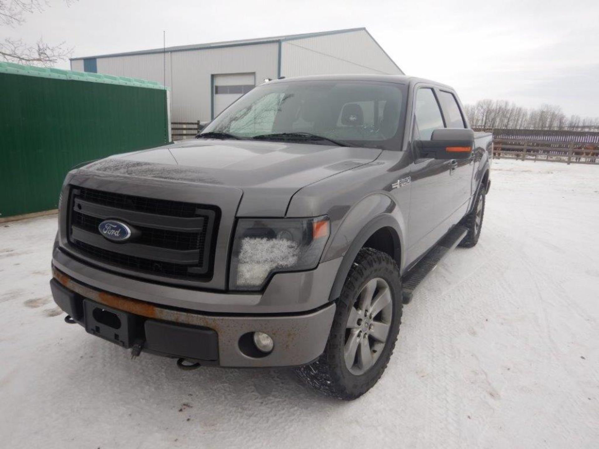 2013 FORD F150, FX4, CREW CAB, 4X4, 5.0L, V8, 331,625 KM'S SHOWING, AUTO TRANS, LEATHER, S/N - Image 10 of 11