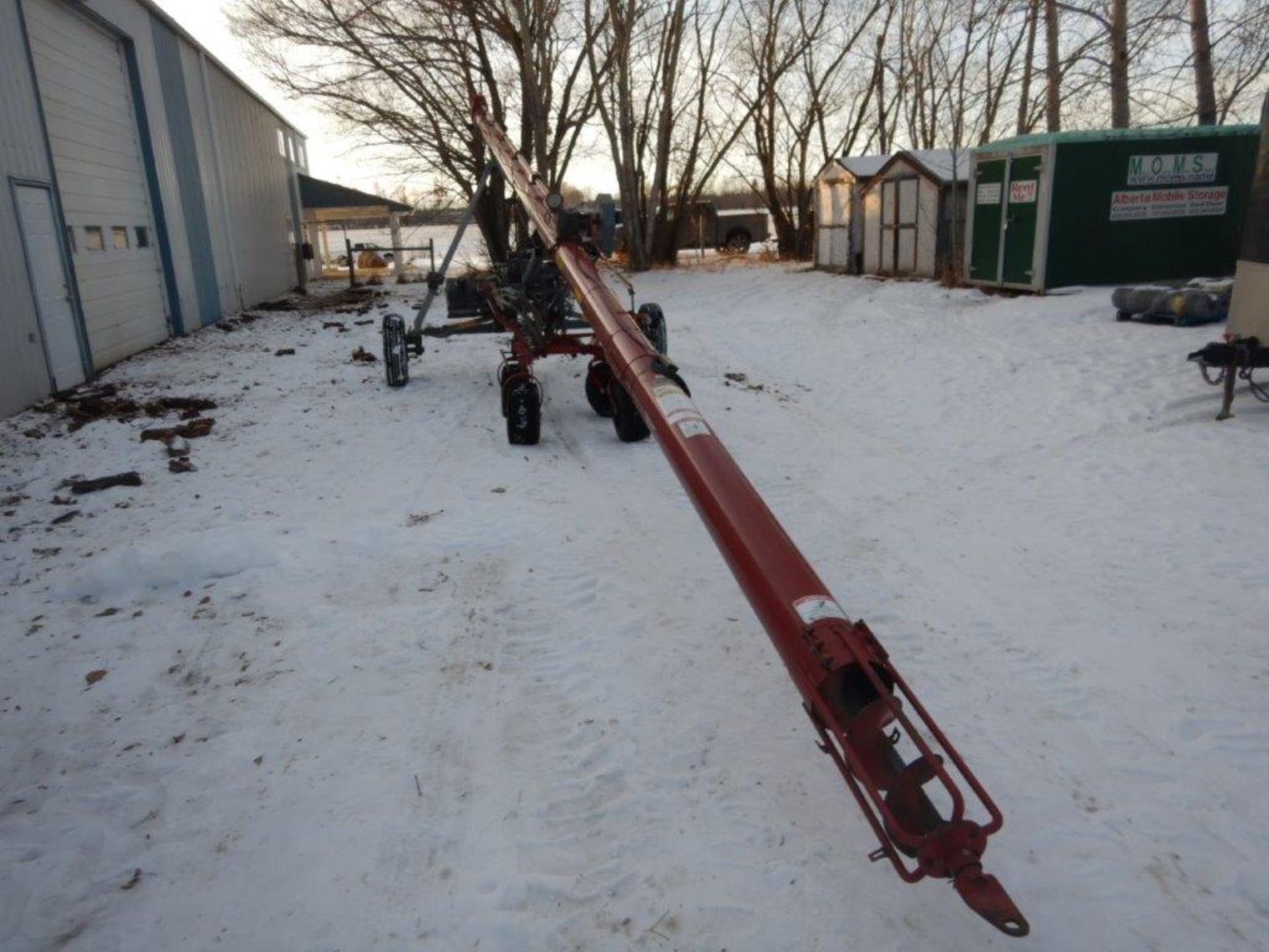 MERIDIAN 8" X 46' SELF PROPELLED AUGER HD8-46, KOHLER 26.5 HP COMMAND PRO ENGINE, S/N 36-06618, W/