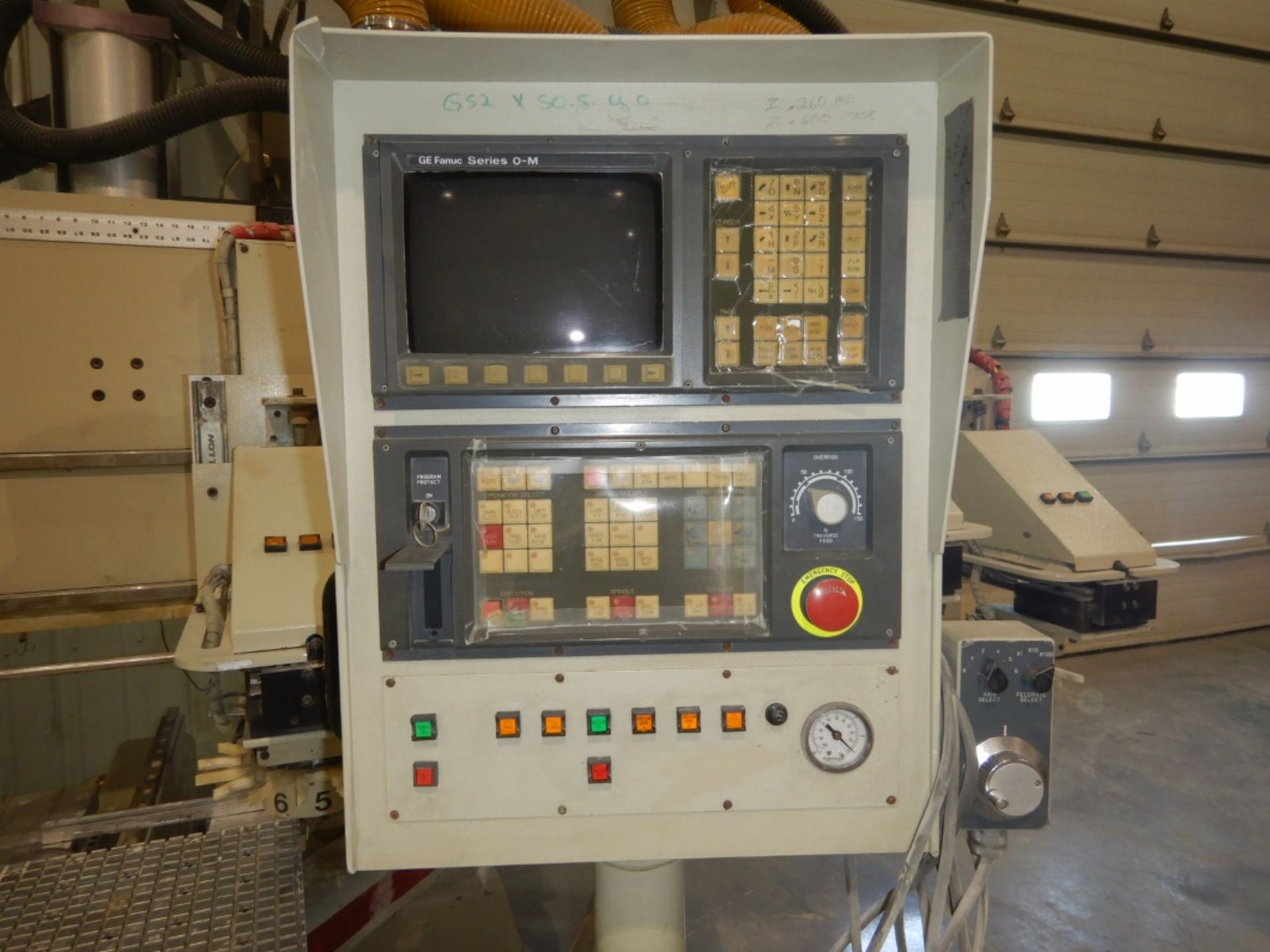 1997 KOMO VR804TT 4-HEAD CNC ROUTER TABLE W/ (2) 4FTX4FT VACUUM TABLES & PUMP, (NEEDS SOME TLC), - Image 8 of 12