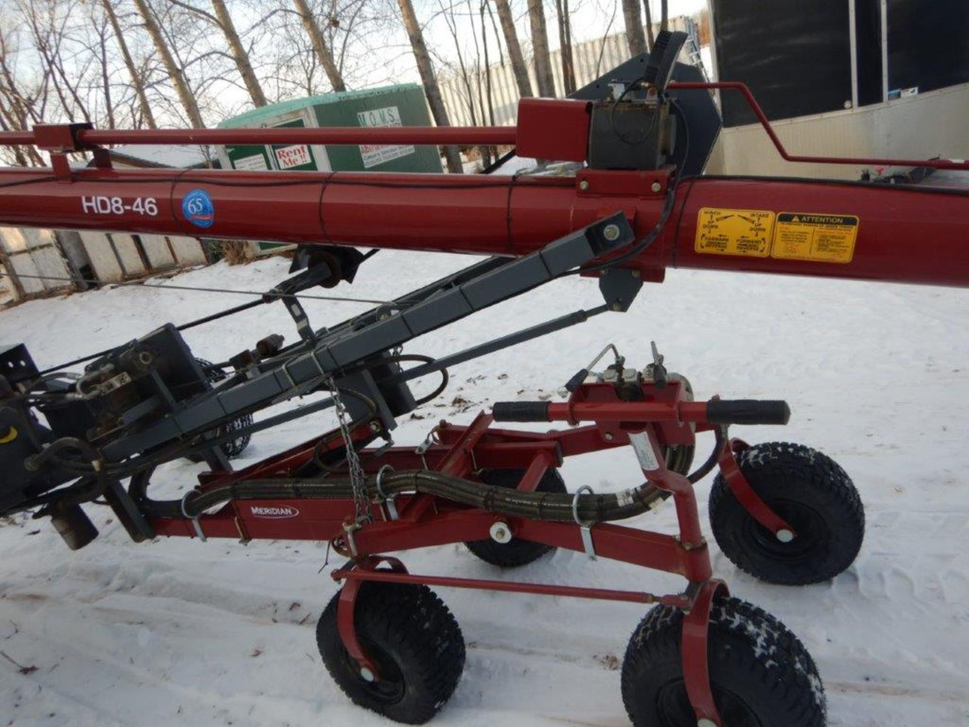 MERIDIAN 8" X 46' SELF PROPELLED AUGER HD8-46, KOHLER 26.5 HP COMMAND PRO ENGINE, S/N 36-06618, W/ - Image 16 of 18