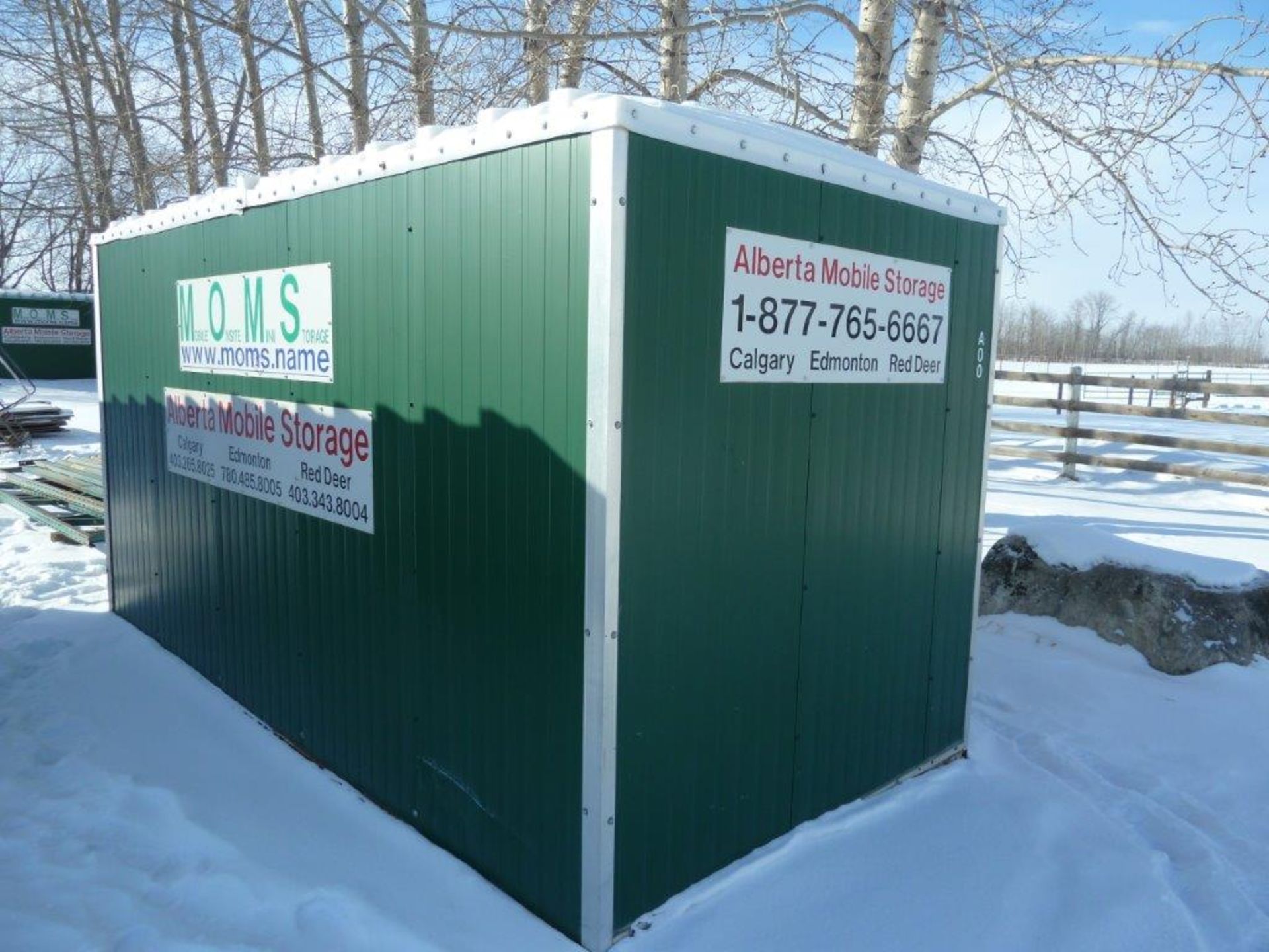 7X14 MOMS MOBILE STORAGE UNIT