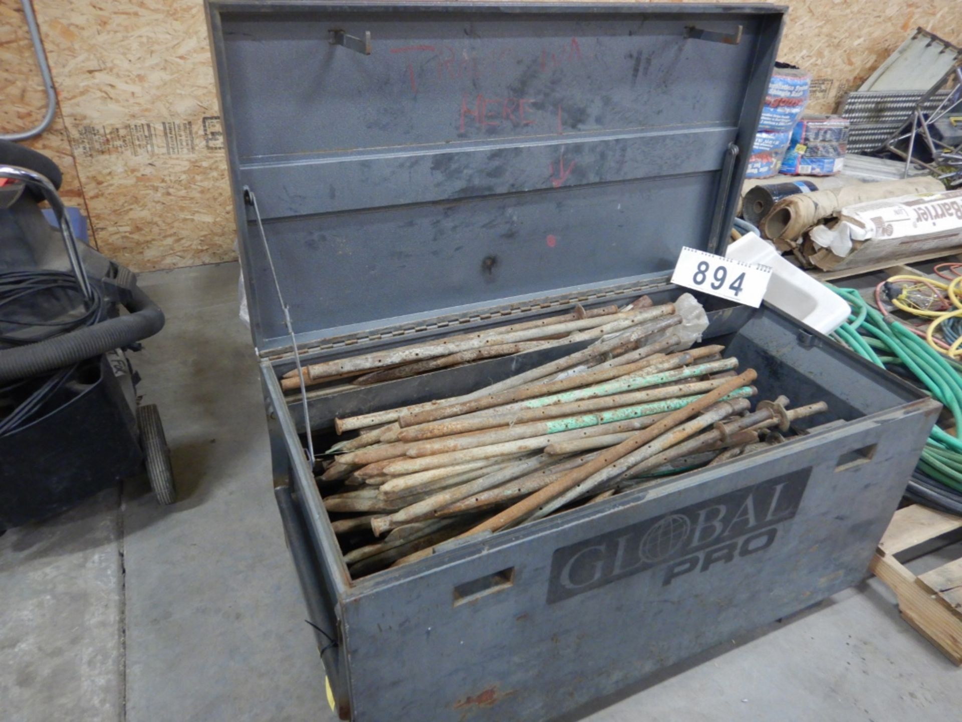 GLOBAL PRO JOB BOX & L/O STEEL CONCRETE FORMING PINS