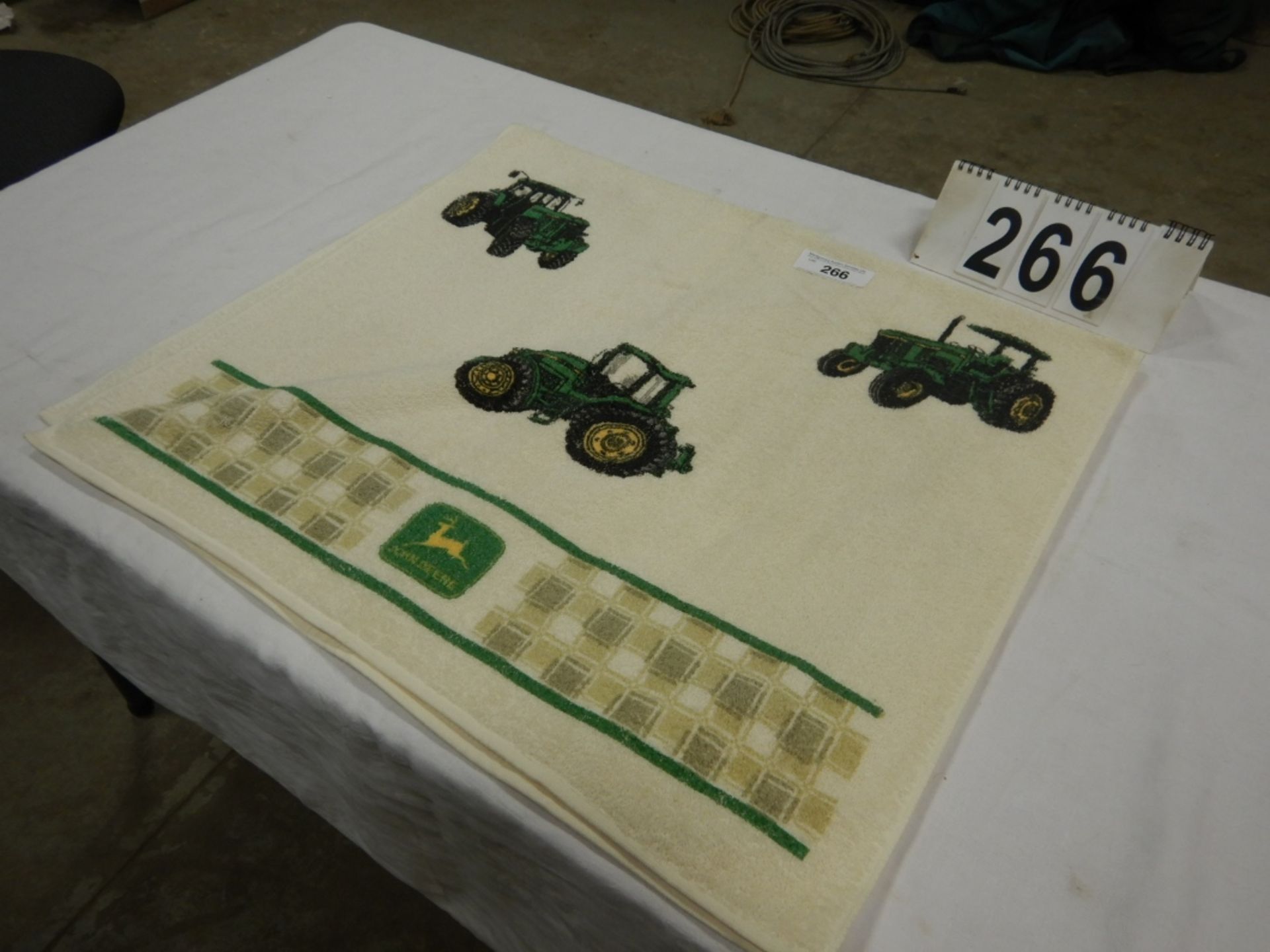 JOHN DEERE BATH TOWEL