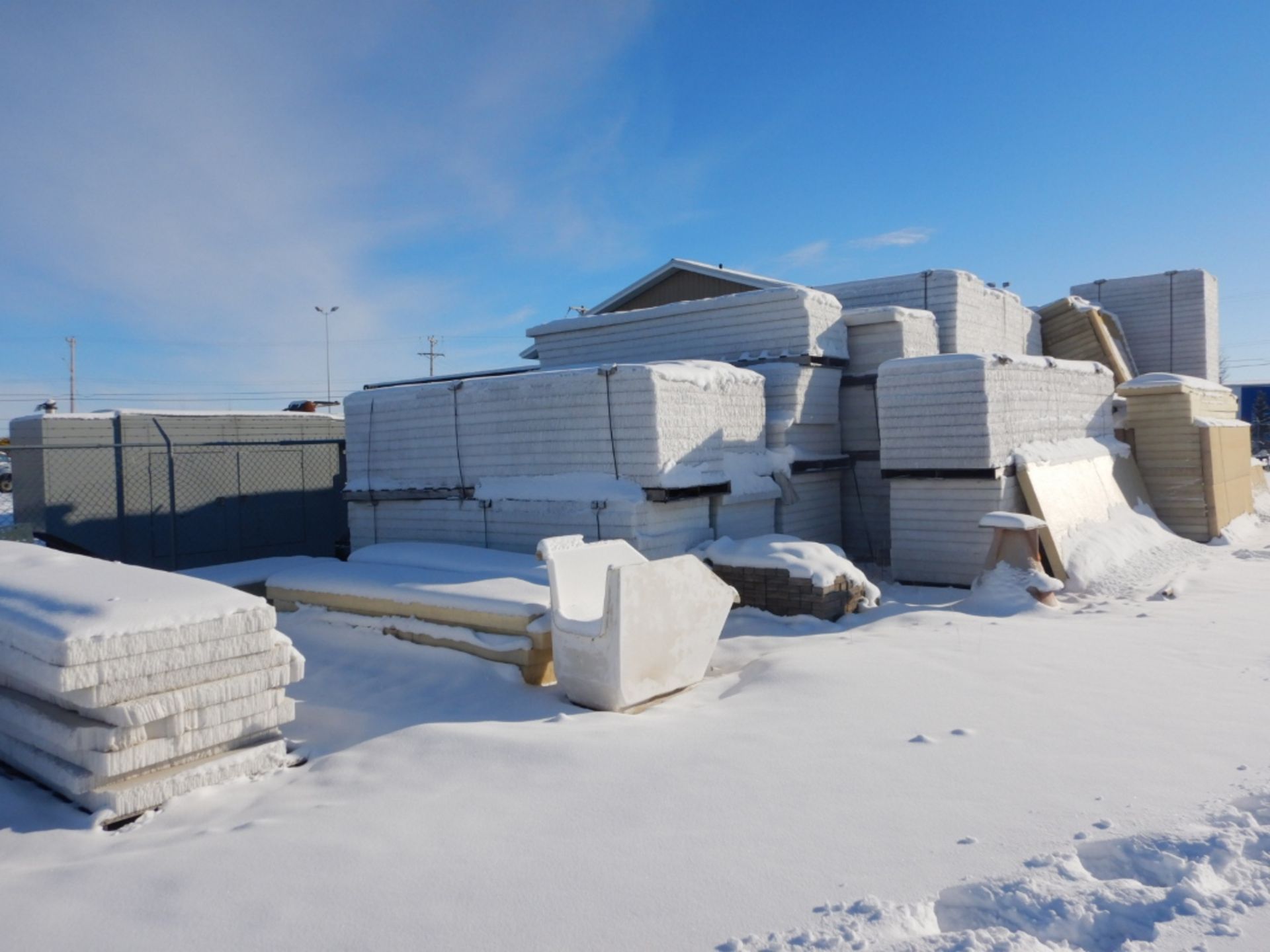 RIG MAT CORE POLYSTYRENE MATERIAL - LARGE QUANTITY APPROXIMATELY 3-SEMI LOADS LOCATED IN SYLVAN - Image 9 of 11