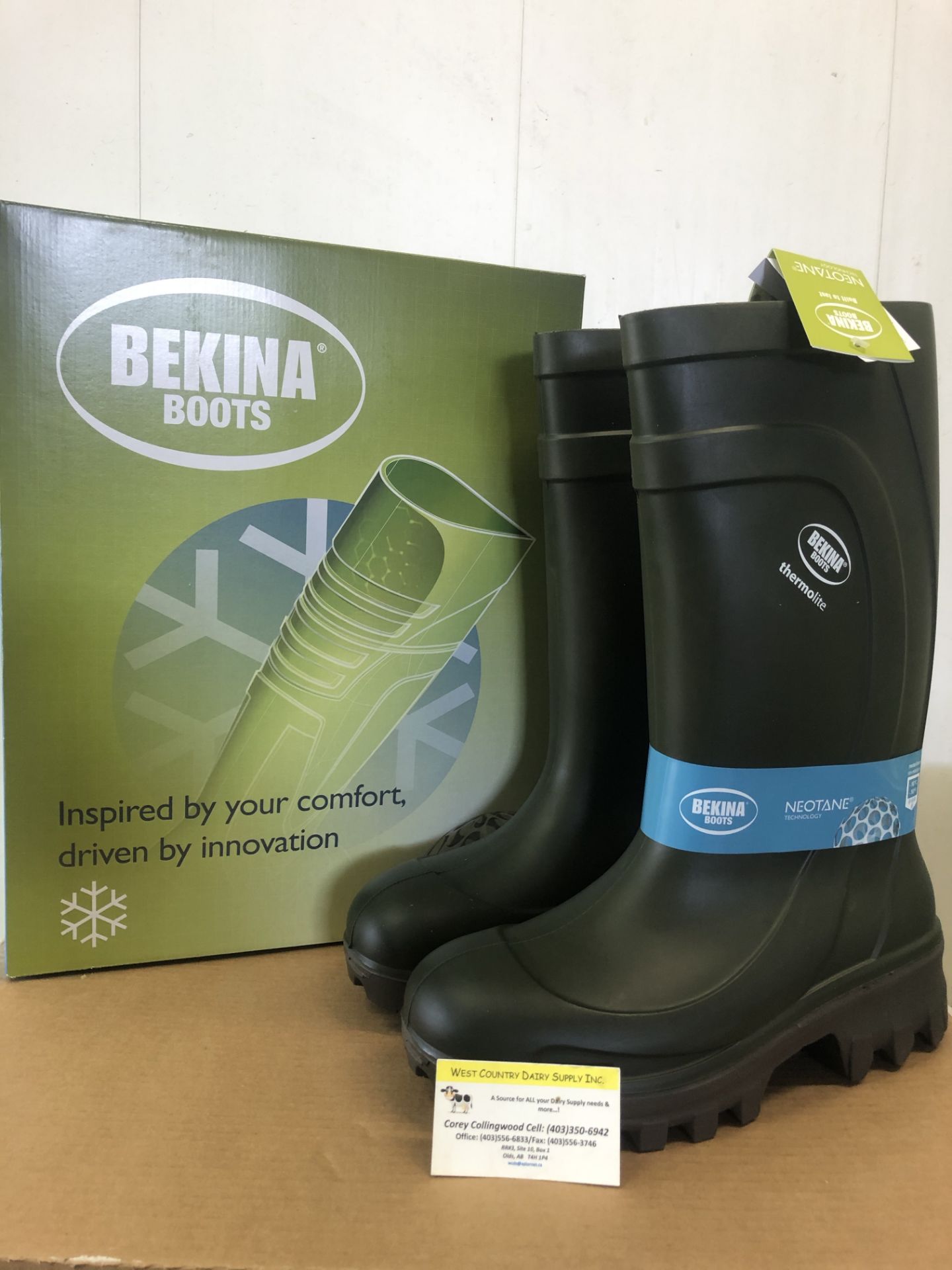 THERMOLITE BEKINA BOOTS GIFT CERTIFICATE Let us know the size you need and we will get it to you. - Image 2 of 2