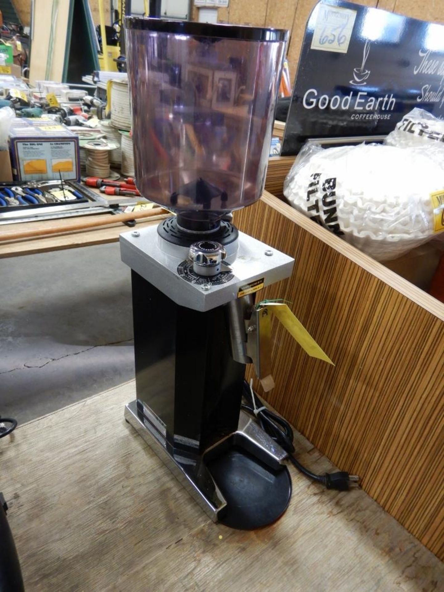 2012 NUOVA SIMINELLI MCD 75 BULK COFFEE GRINDER, W/GRIND COURSENESS ADJUSTMENT(USED VERY LITTLE) S/N - Image 2 of 4