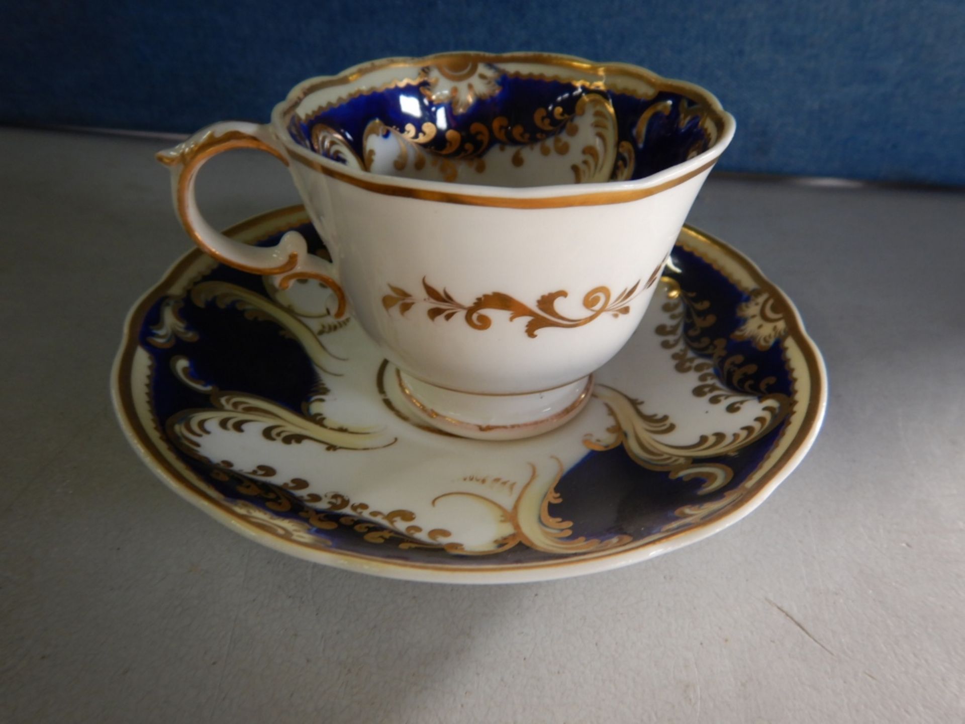 ANTIQUE TEACUP & SAUCER - FINE CHINA - VERY OLD #166/10 - Image 2 of 5