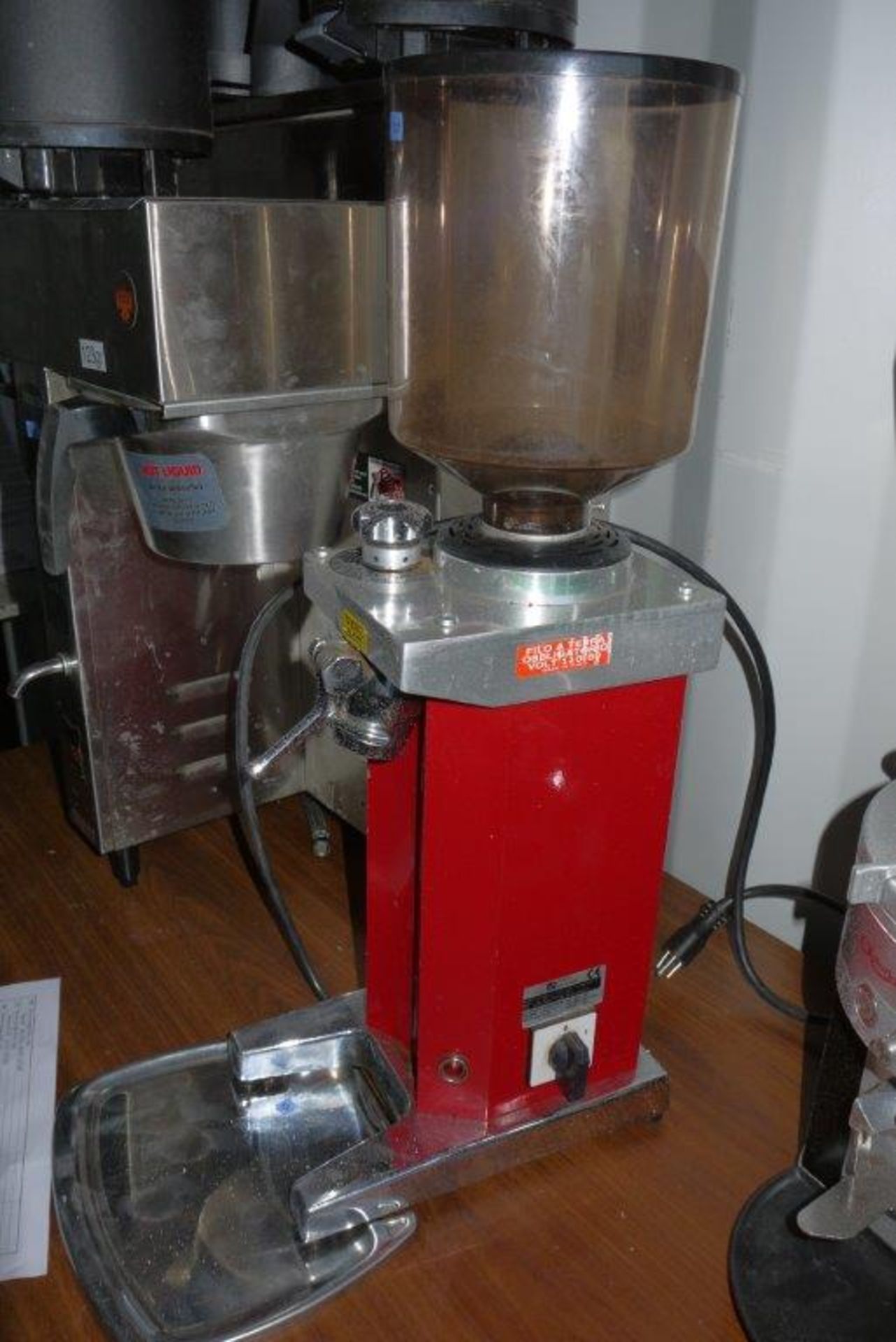 NUOVA SIMONELLI COFFEE GRINDER MODEL MDC4/75MN1-AA S/N 103101 - Image 2 of 4