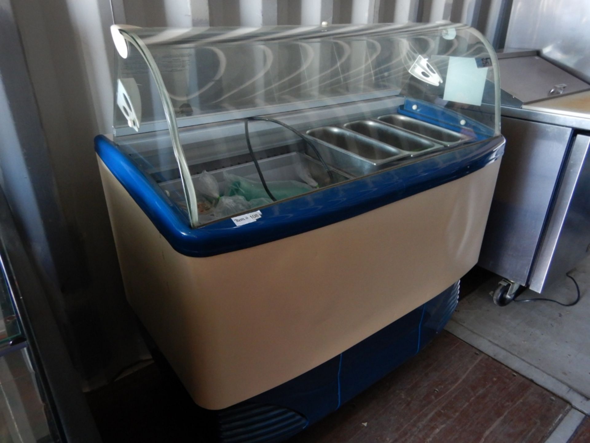 BASTIA UMBRA SAMOA UL 6 72" GELATO REFRIGERATION UNIT, S/N 1070422147, GEL PRO - Image 6 of 15