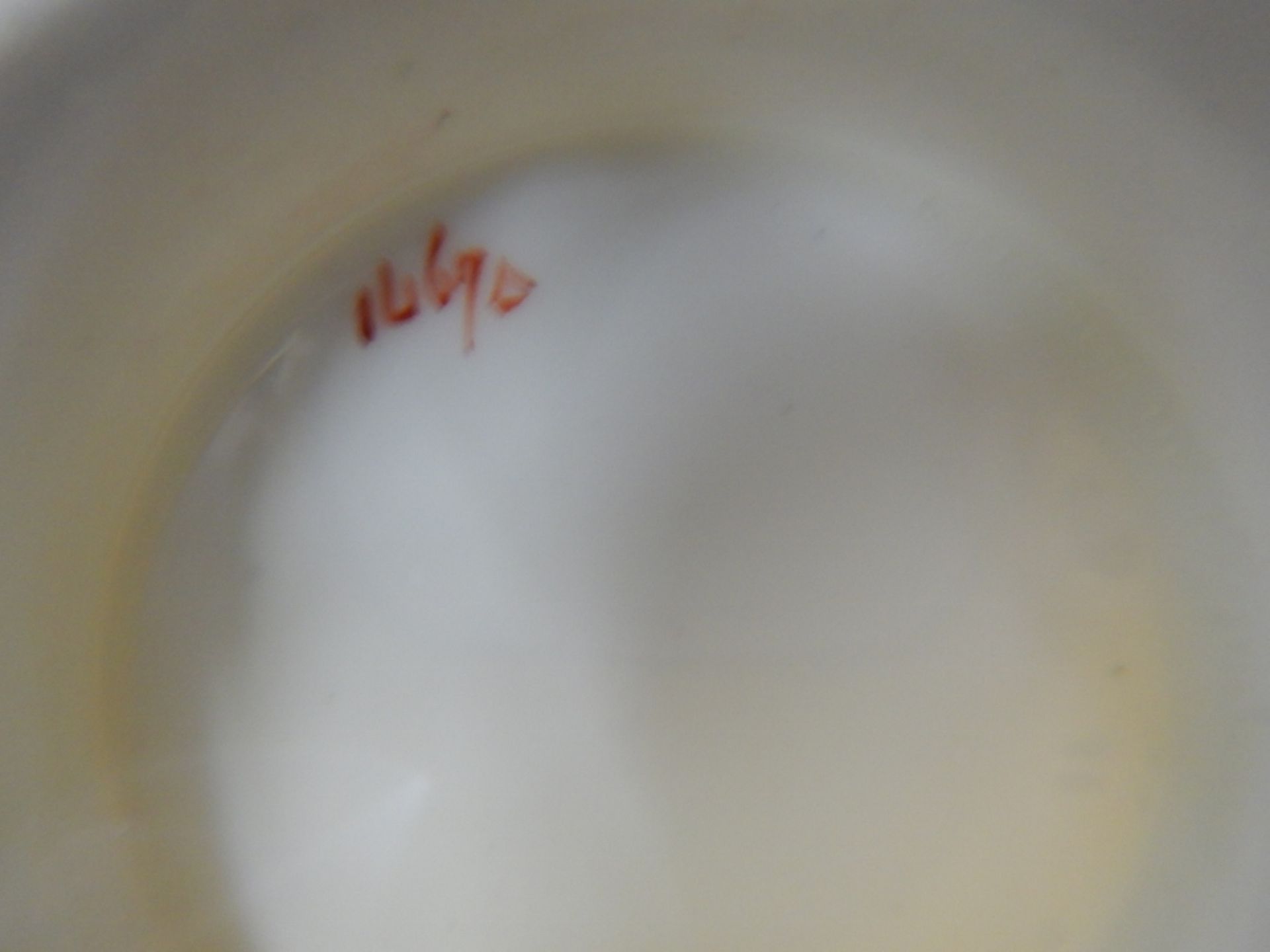 ANTIQUE TEACUP & SAUCER - FINE CHINA - VERY OLD #166/10 - Image 5 of 5