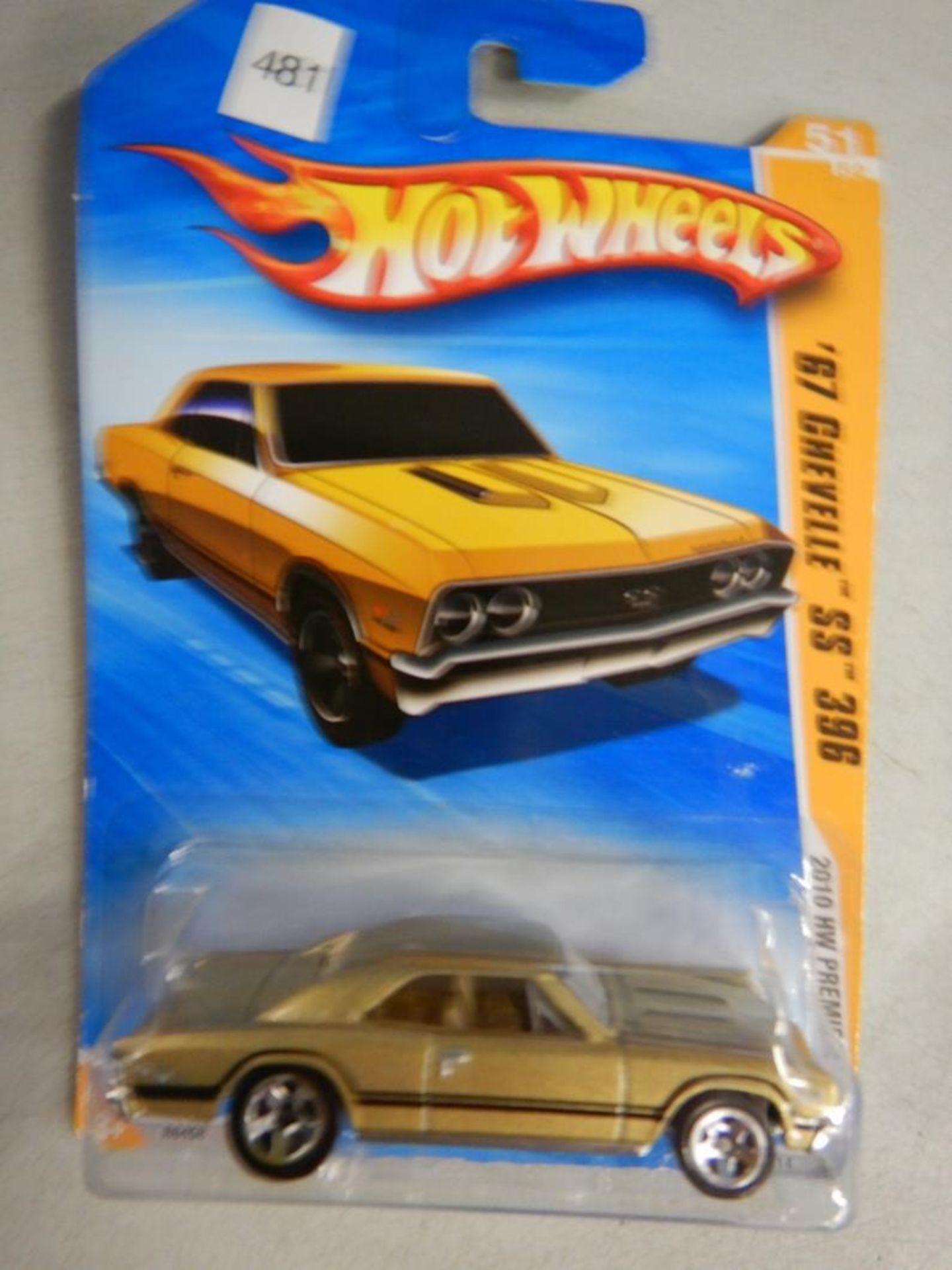 HOT WHEELS CARS - "SOLE-AIRE CX4", "76 CHEVELLE SS 396", "PEUGOT 405", "STREETBEAST", "HYDROJET" - Image 2 of 6