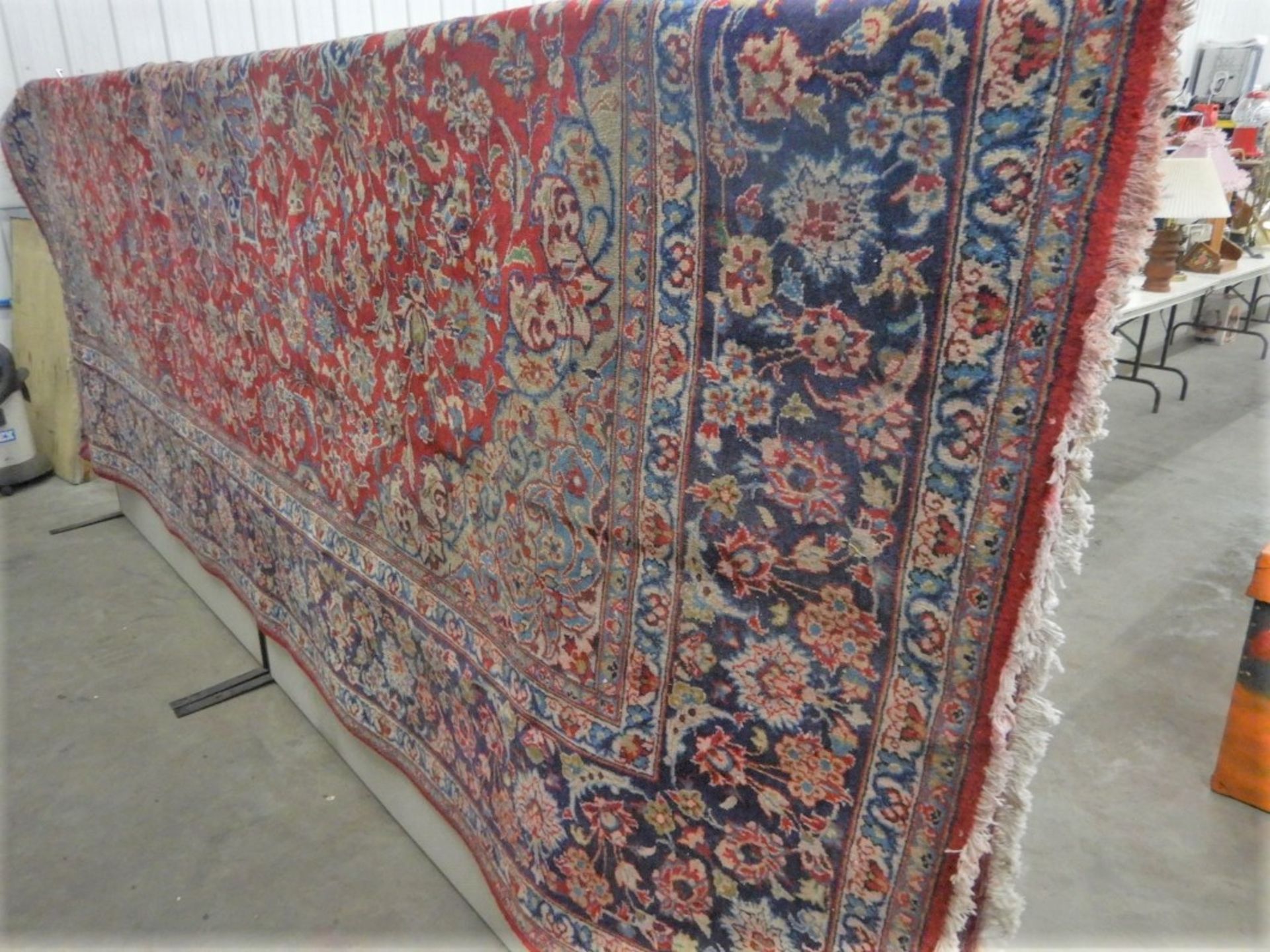 PERSIAN (TURKISH) STYLE CARPET - 10' W X 243" X 13' L - Image 2 of 4