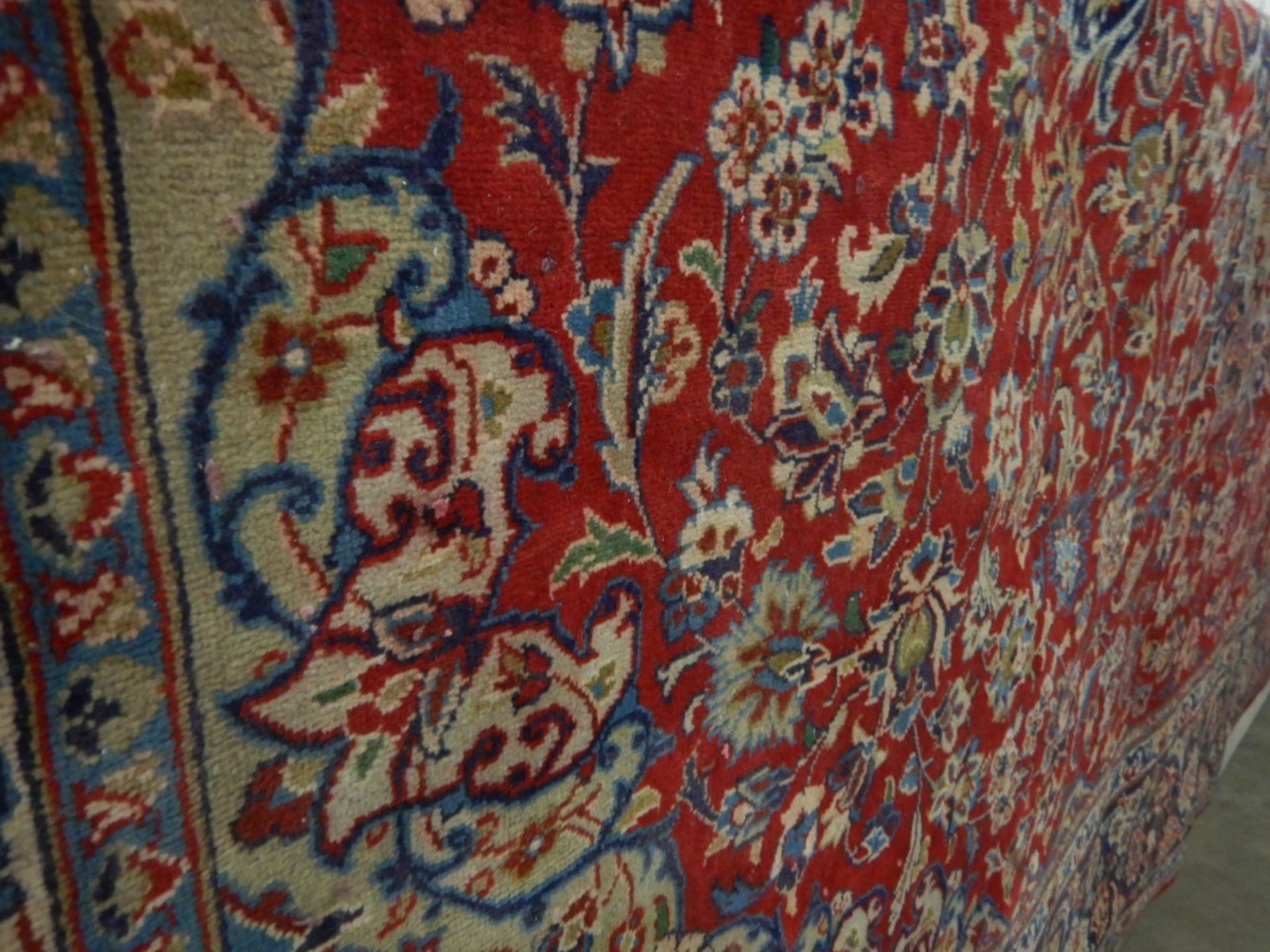 PERSIAN (TURKISH) STYLE CARPET - 10' W X 243" X 13' L - Image 3 of 4