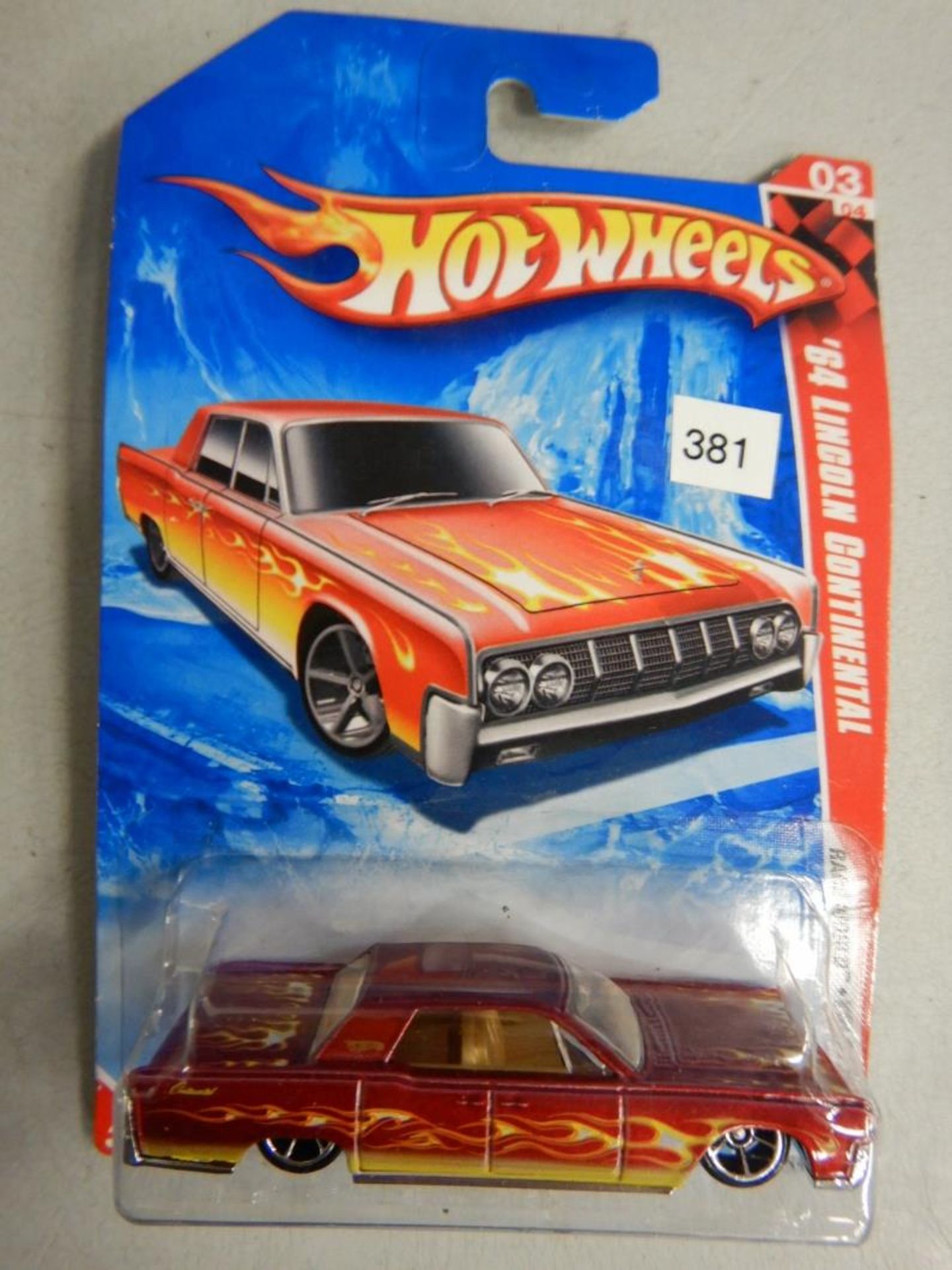 HOT WHEELS CARS - "67 CHEVELLE SS 396", "MERCEDES SL 64", "LINCOLN CONTINENTAL", "40'S WOODIE", " - Image 4 of 6
