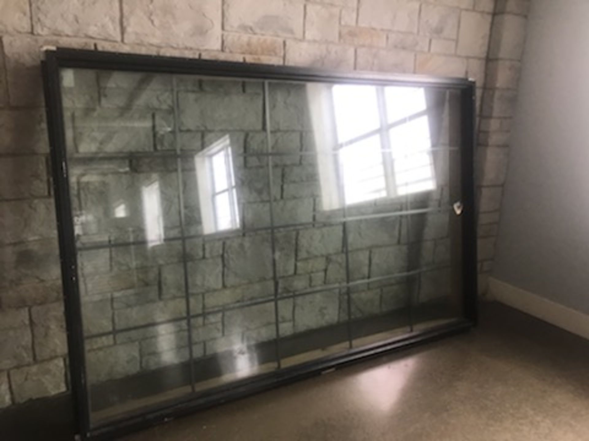 COMMERCIAL WINDOW - DOUBLE PANED, 97"X64"