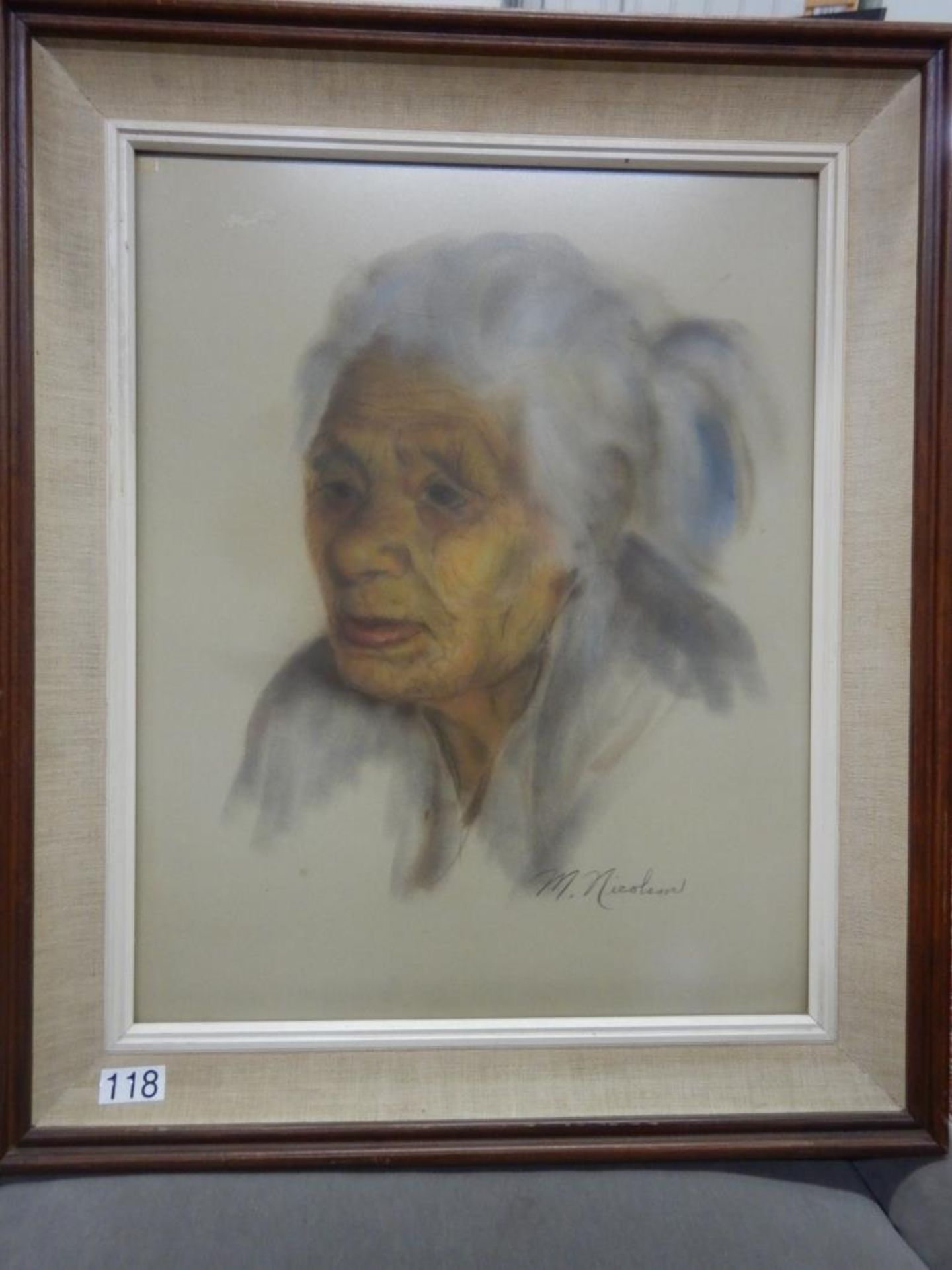 ARTWORK - LIMITED EDITION PRINT - NATIVE ELDER - WOMAN (NO GLASS)