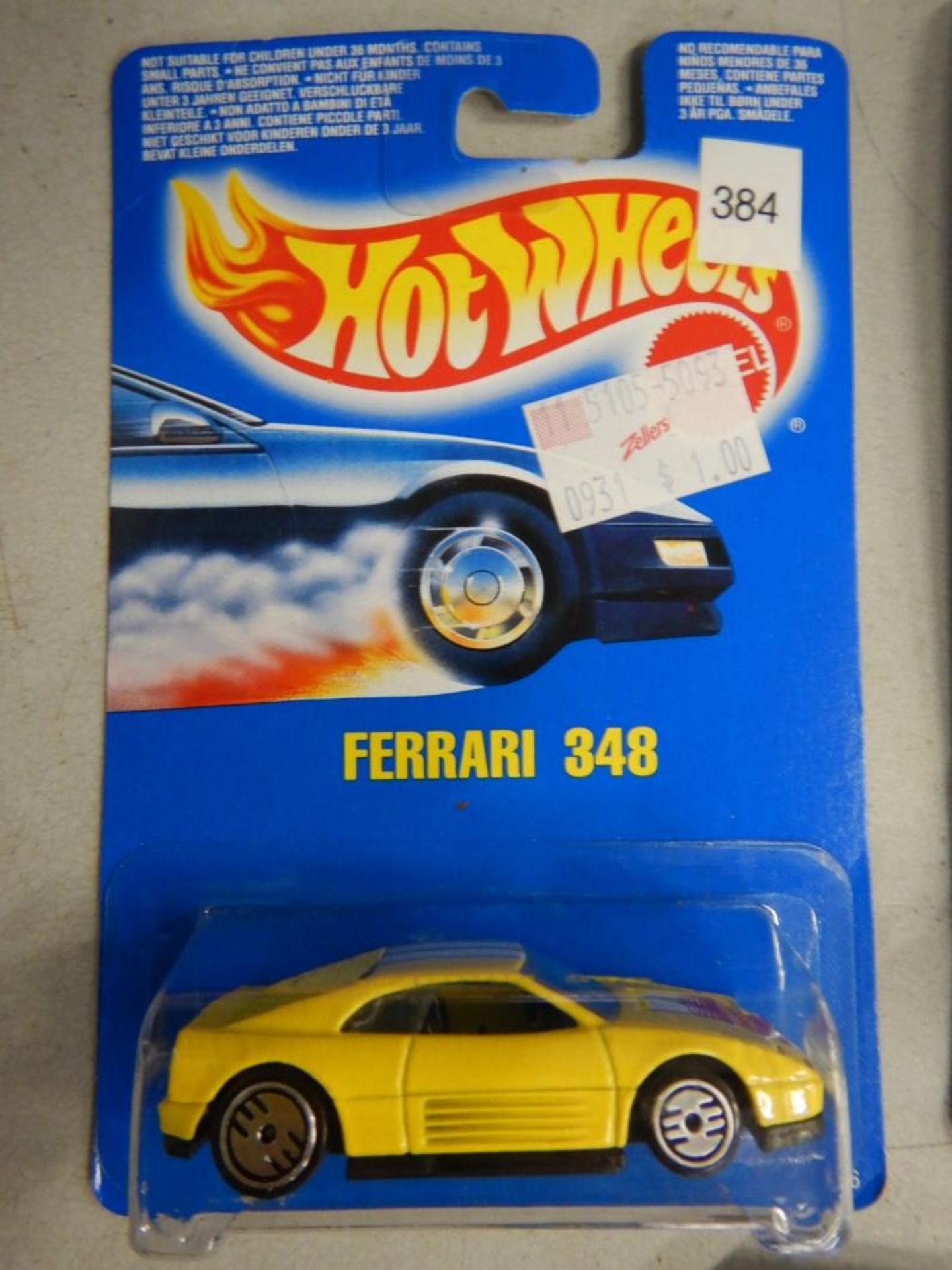 HOT WHEELS CARS - "3 WINDOW 34", "70 CHEVY CHECKER", "STREET BEAST", "FERRARI 348", "FERRARI F430 - Image 4 of 6