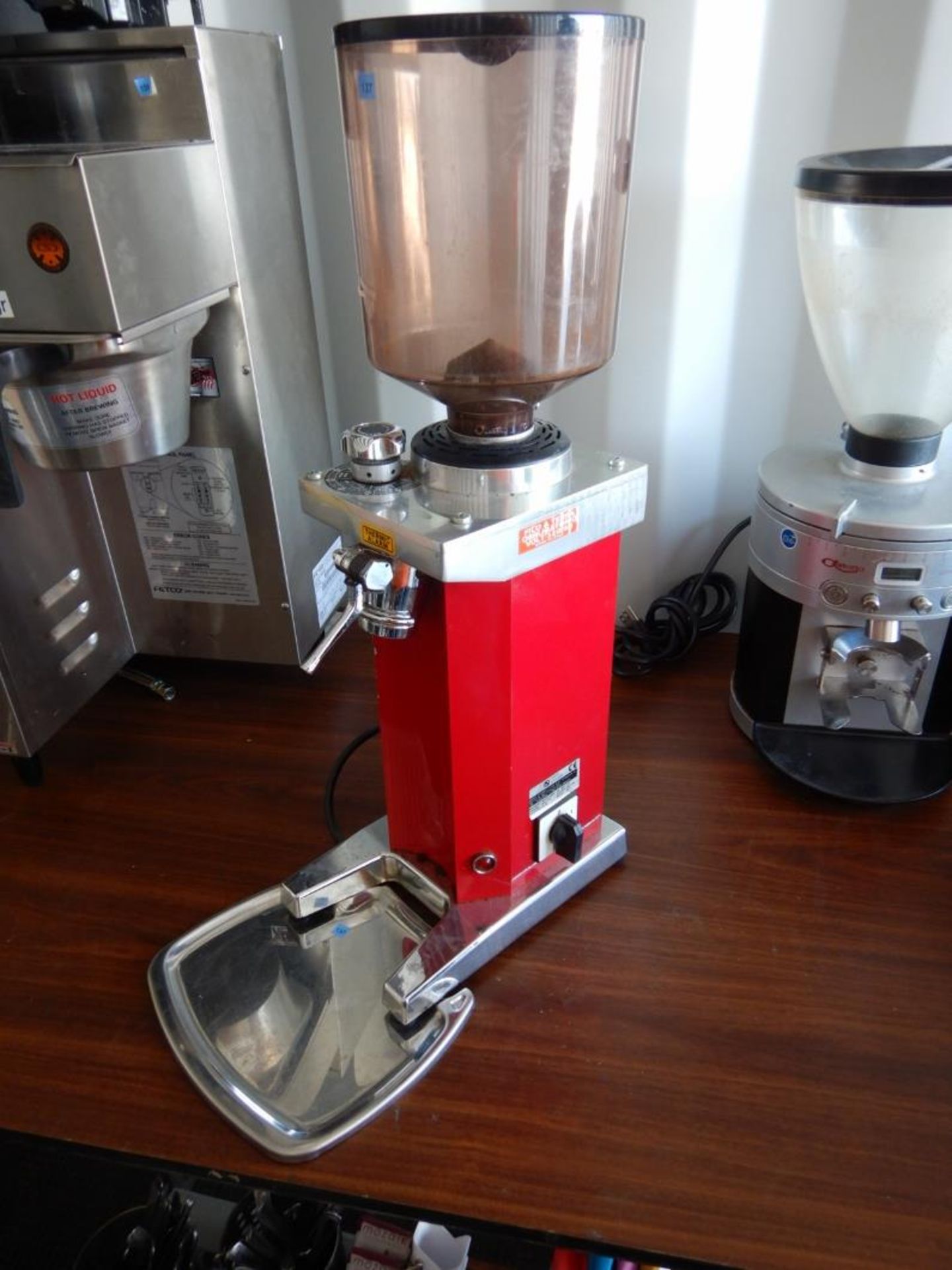 NUOVA SIMONELLI COFFEE GRINDER MODEL MDC4/75MN1-AA S/N 103101 - Image 4 of 4