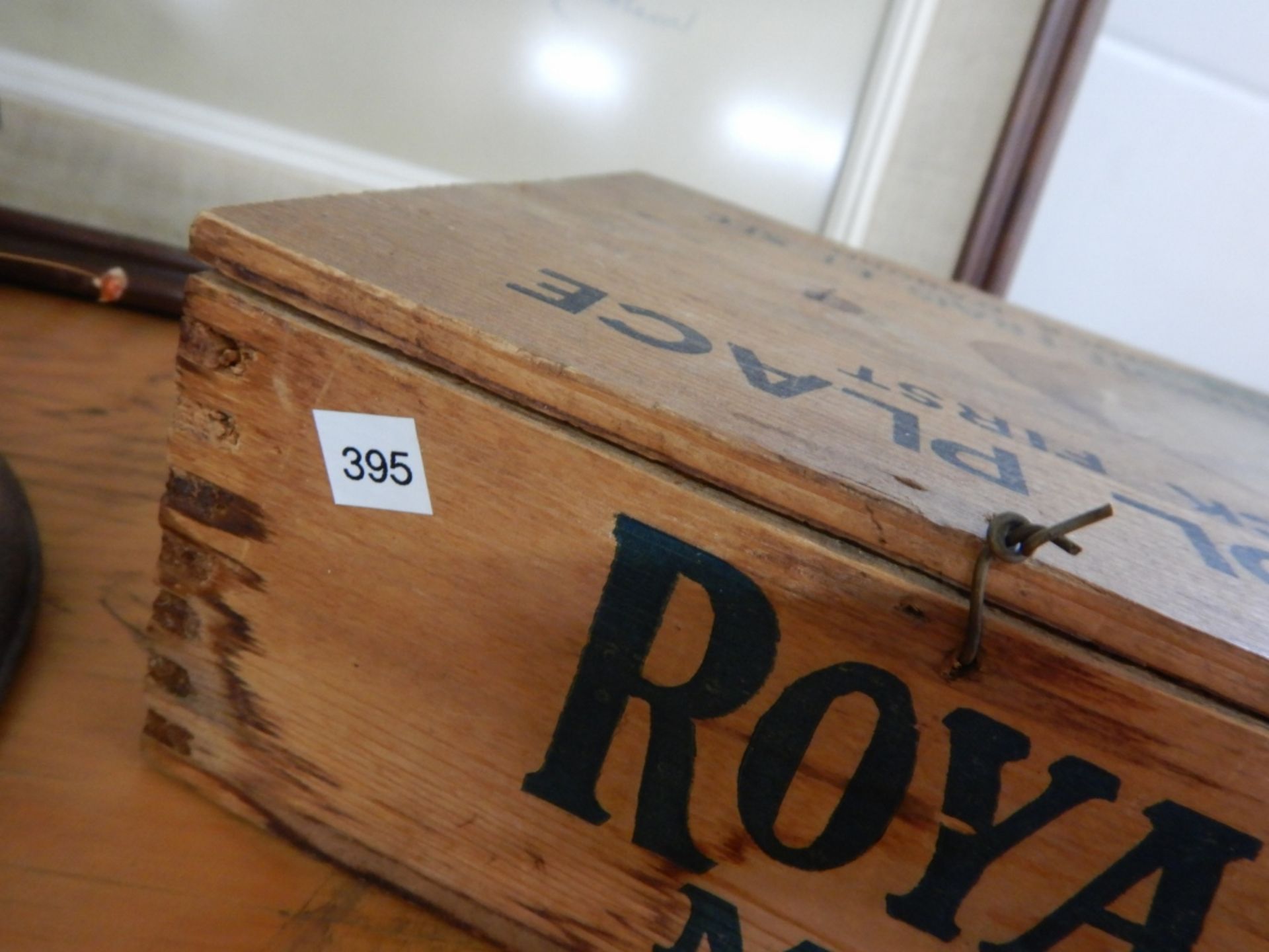 ANTIQUE WOODEN BOXES & TWO DOLL CHAIRS - Image 5 of 7