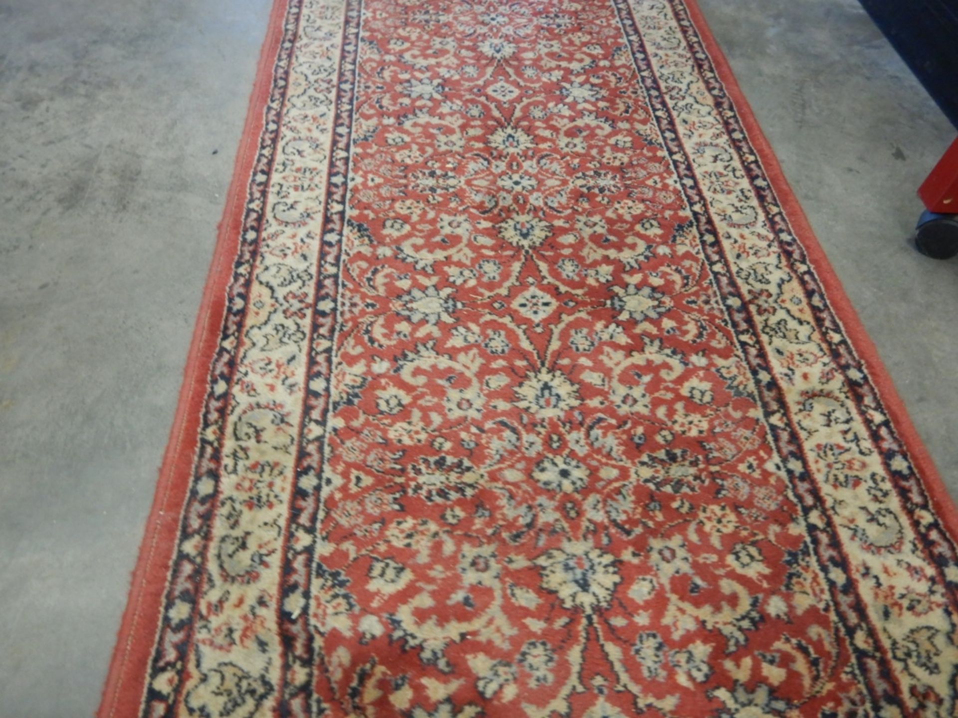 PERSIAN (TURKISH) STYLE CARPET RUNNER - 26 1/2" W X 243" L - Image 3 of 3