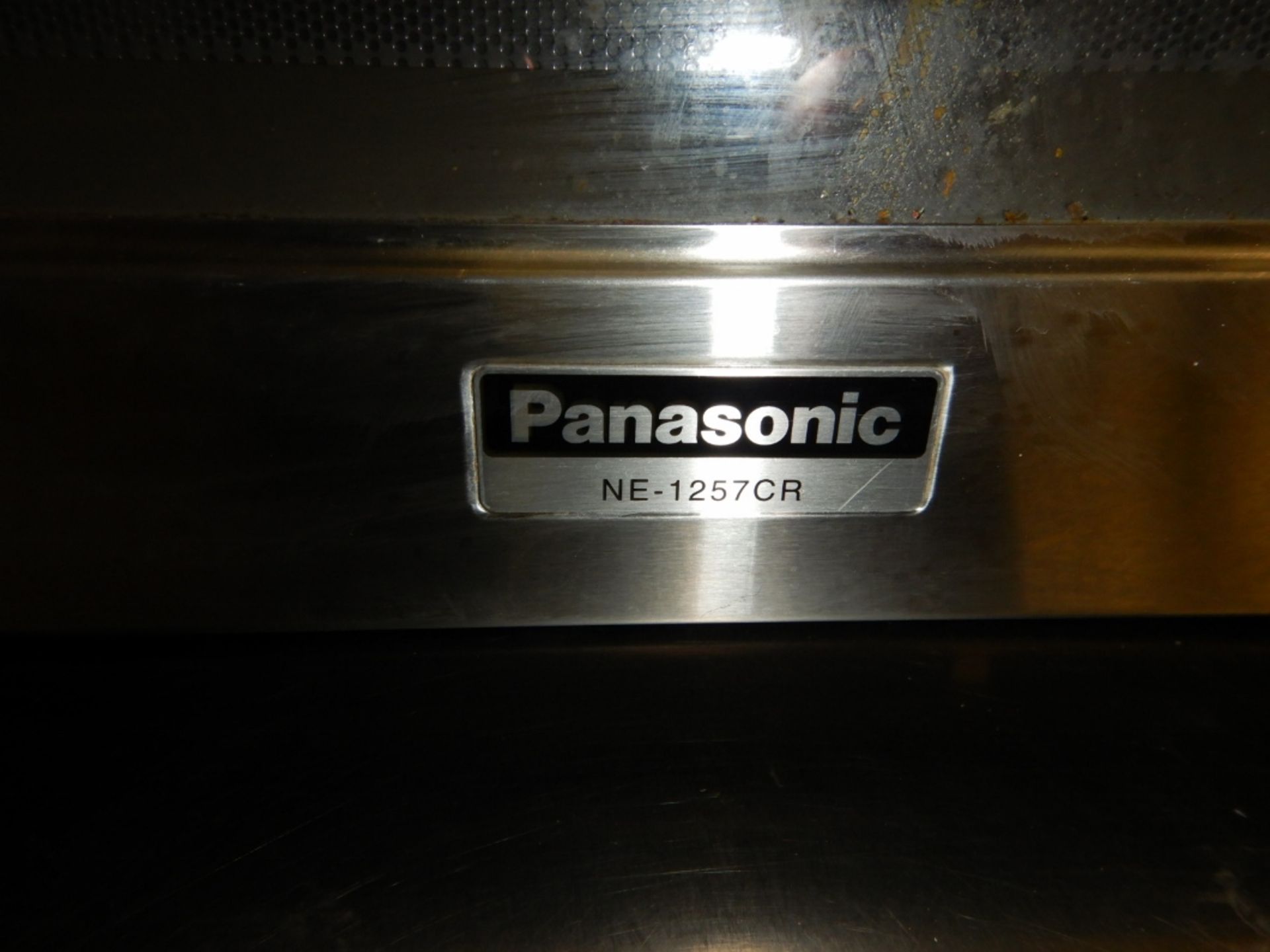 PANASONIC NE1257CR SS COM. MICROWAVE OVEN - Image 3 of 4