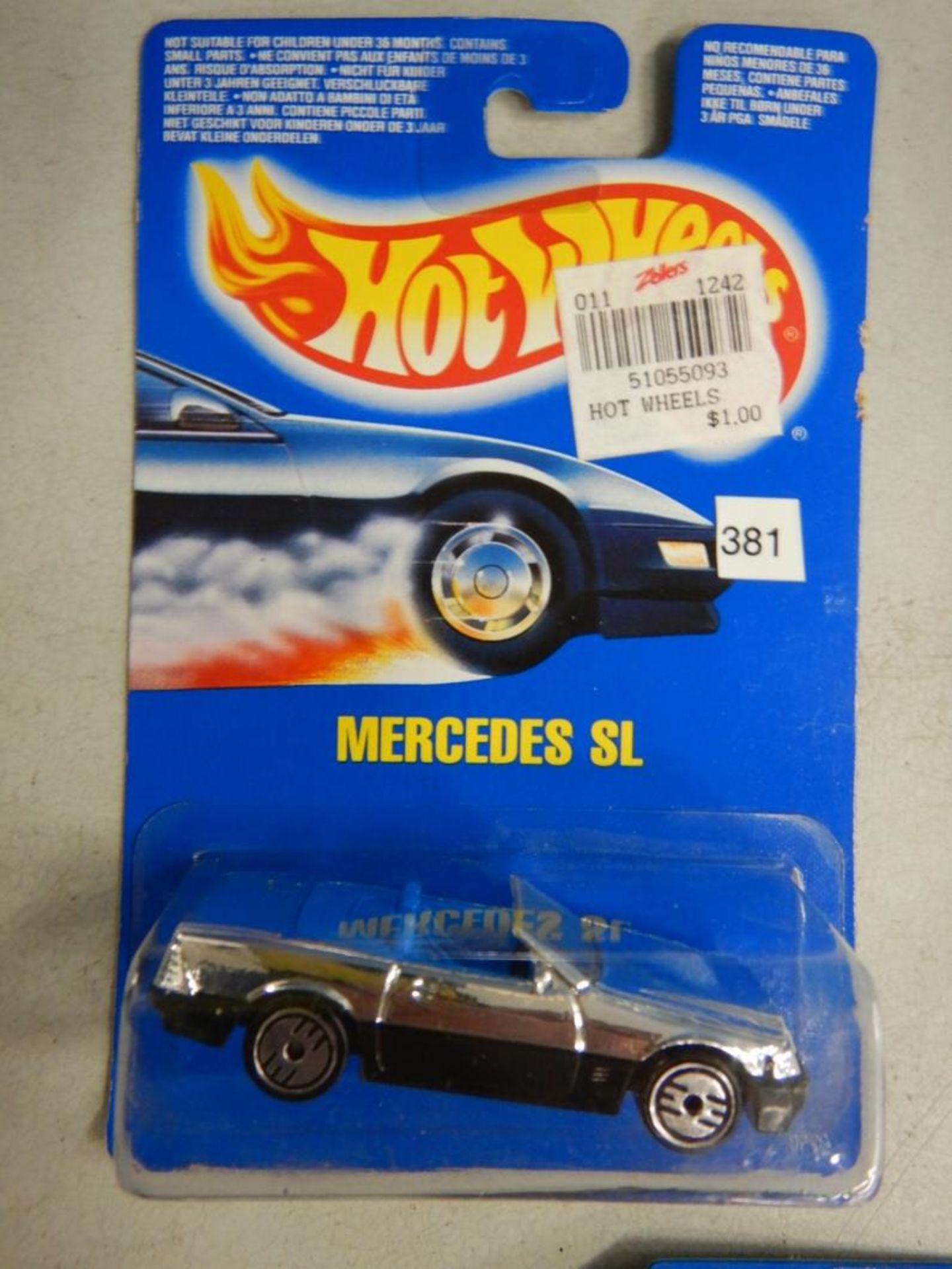 HOT WHEELS CARS - "67 CHEVELLE SS 396", "MERCEDES SL 64", "LINCOLN CONTINENTAL", "40'S WOODIE", " - Image 2 of 6