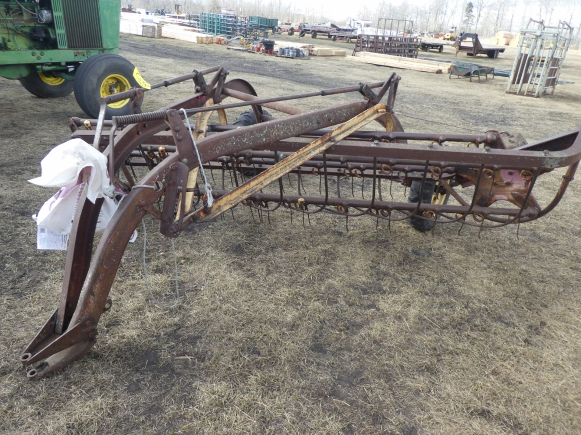 NEW HOLLAND 55 SIDE DELIVERY HAY RAKE, S/N 59435 - Image 2 of 3