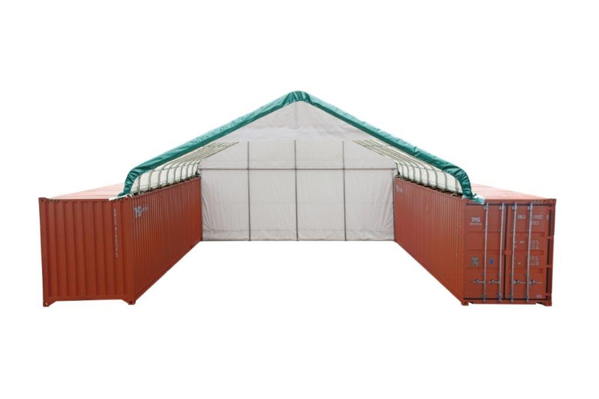 CONTAINER SHELTER 3040C ENDWALL PVC (1.3M) - TMG-ST3040CVF - Image 2 of 5