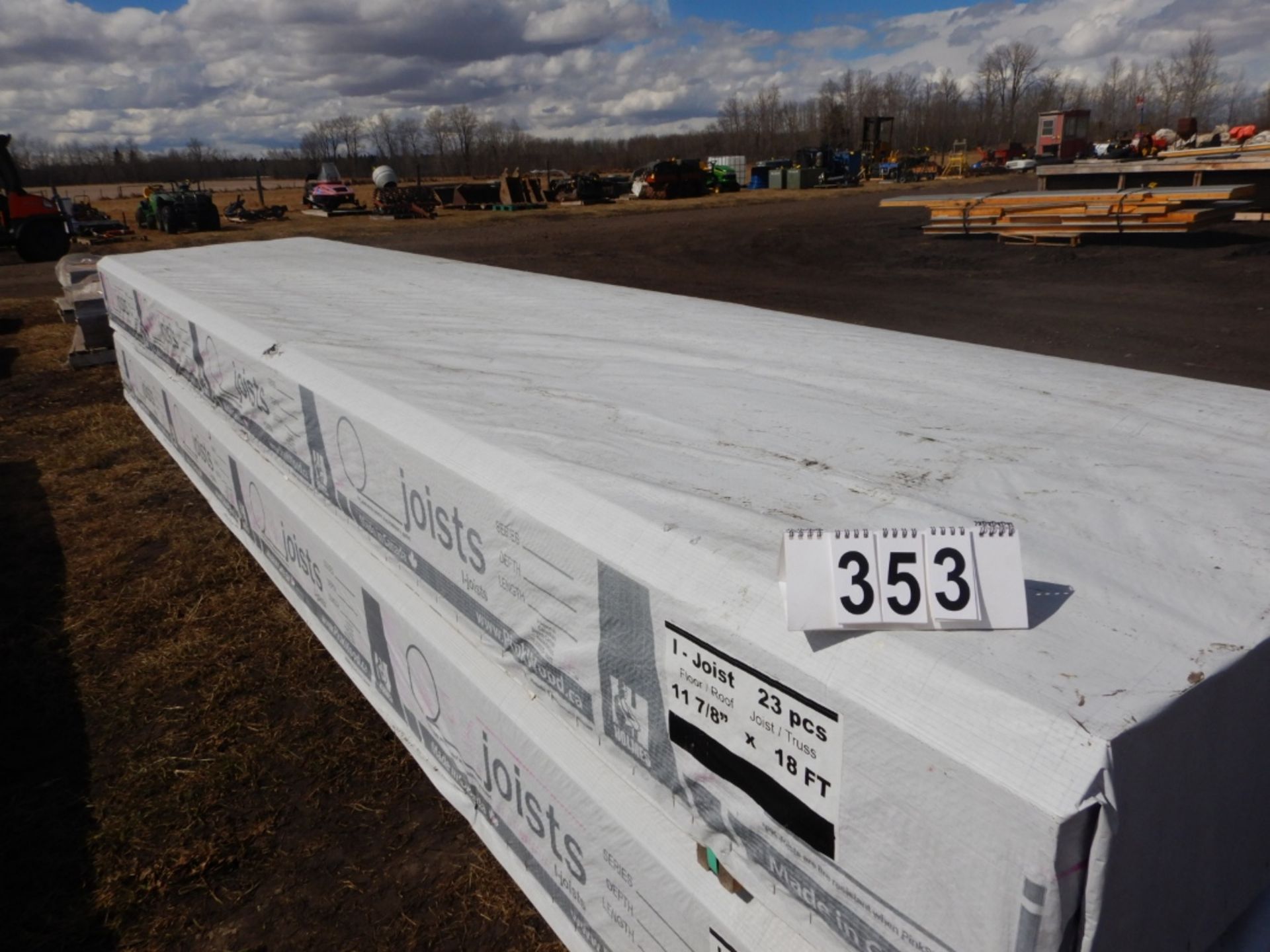 L/O 23-I-JOIST 11-7/8IN X 18FT FOR FLOOR OR ROOF
