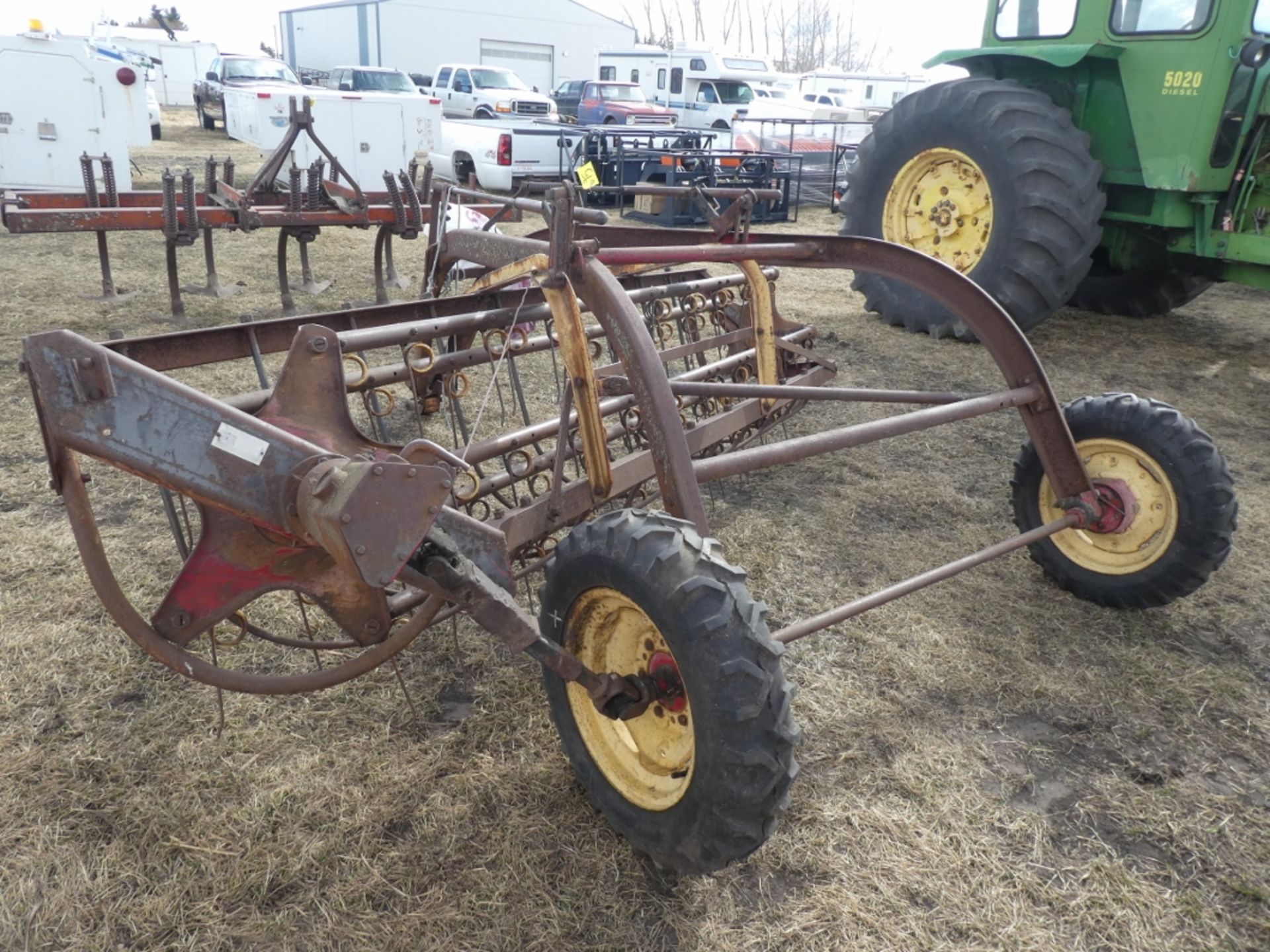 NEW HOLLAND 55 SIDE DELIVERY HAY RAKE, S/N 59435 - Image 3 of 3