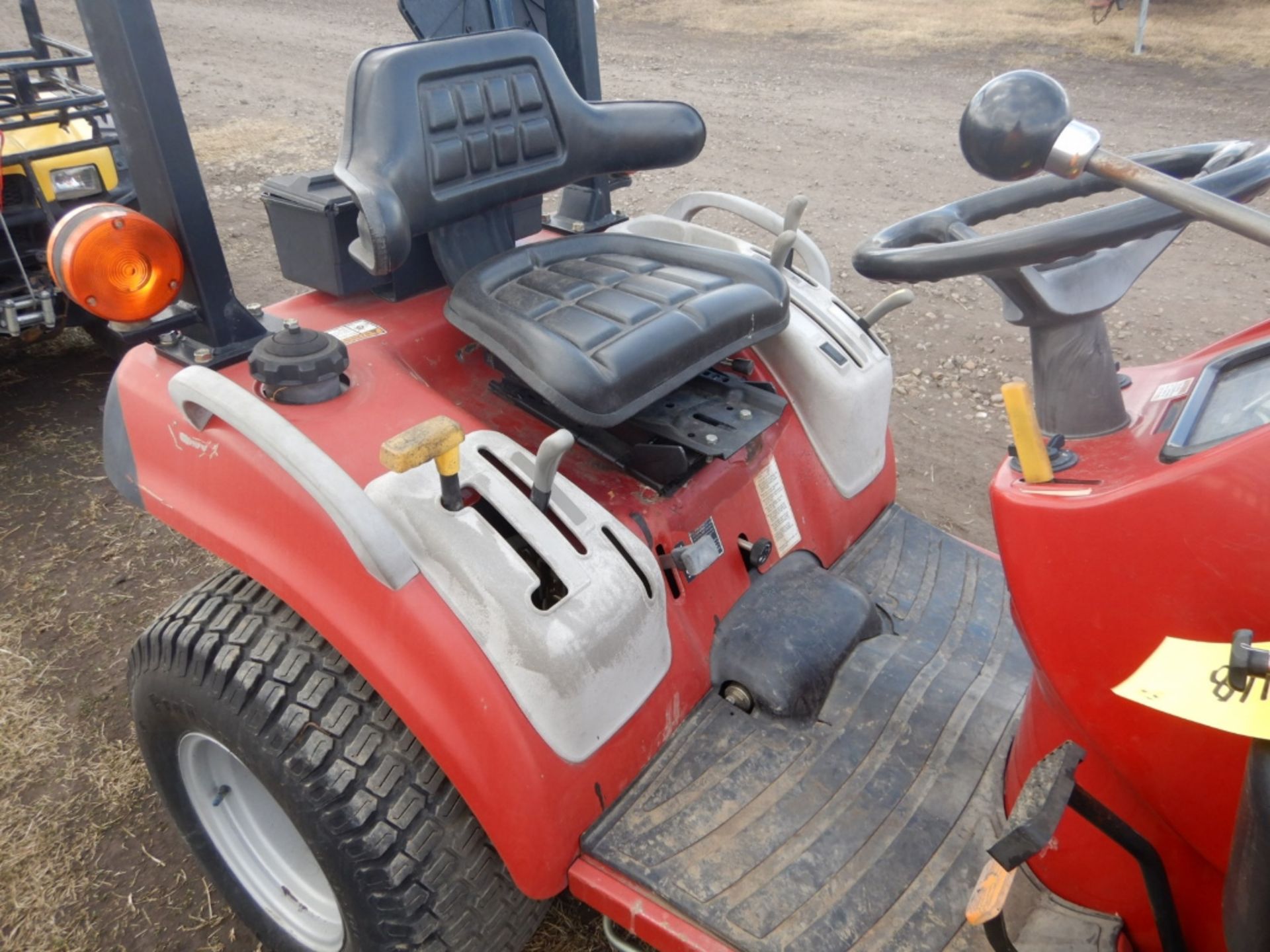 2004 CASE DX24E 4X4 COMPACT TRACTOR W/ CASE LX 110 FRONT END LOADER, 3PT PTO, 60IN BELLY MOWER W/ - Image 5 of 16