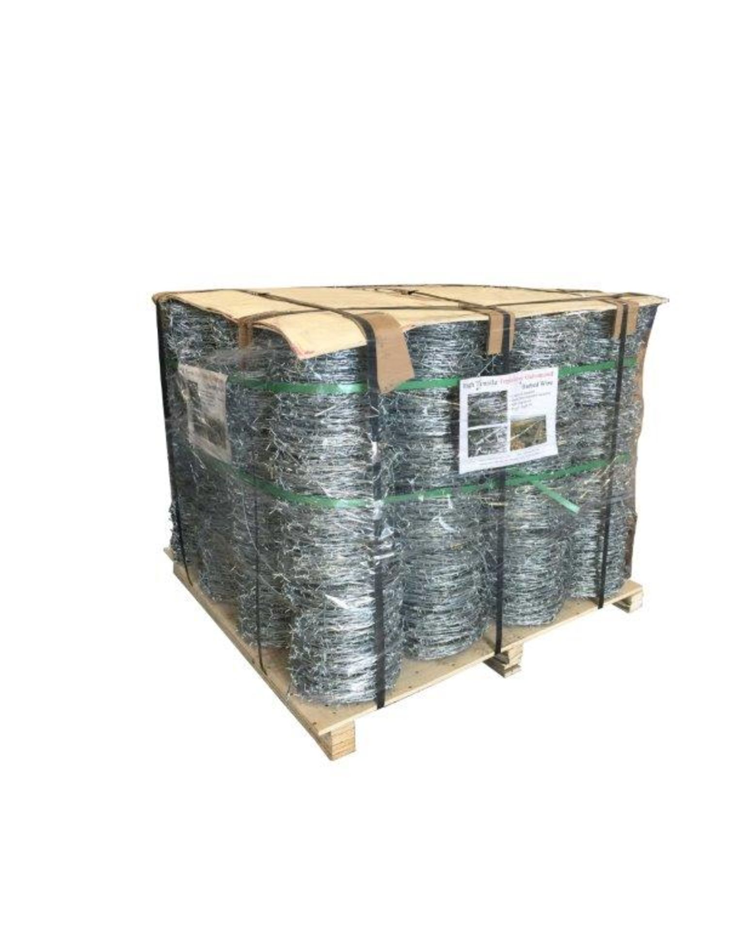 BARBED WIRE (48 ROLLS/PALLET) 7200M TOTAL LENGTH ON PALLET - TMG-BW15