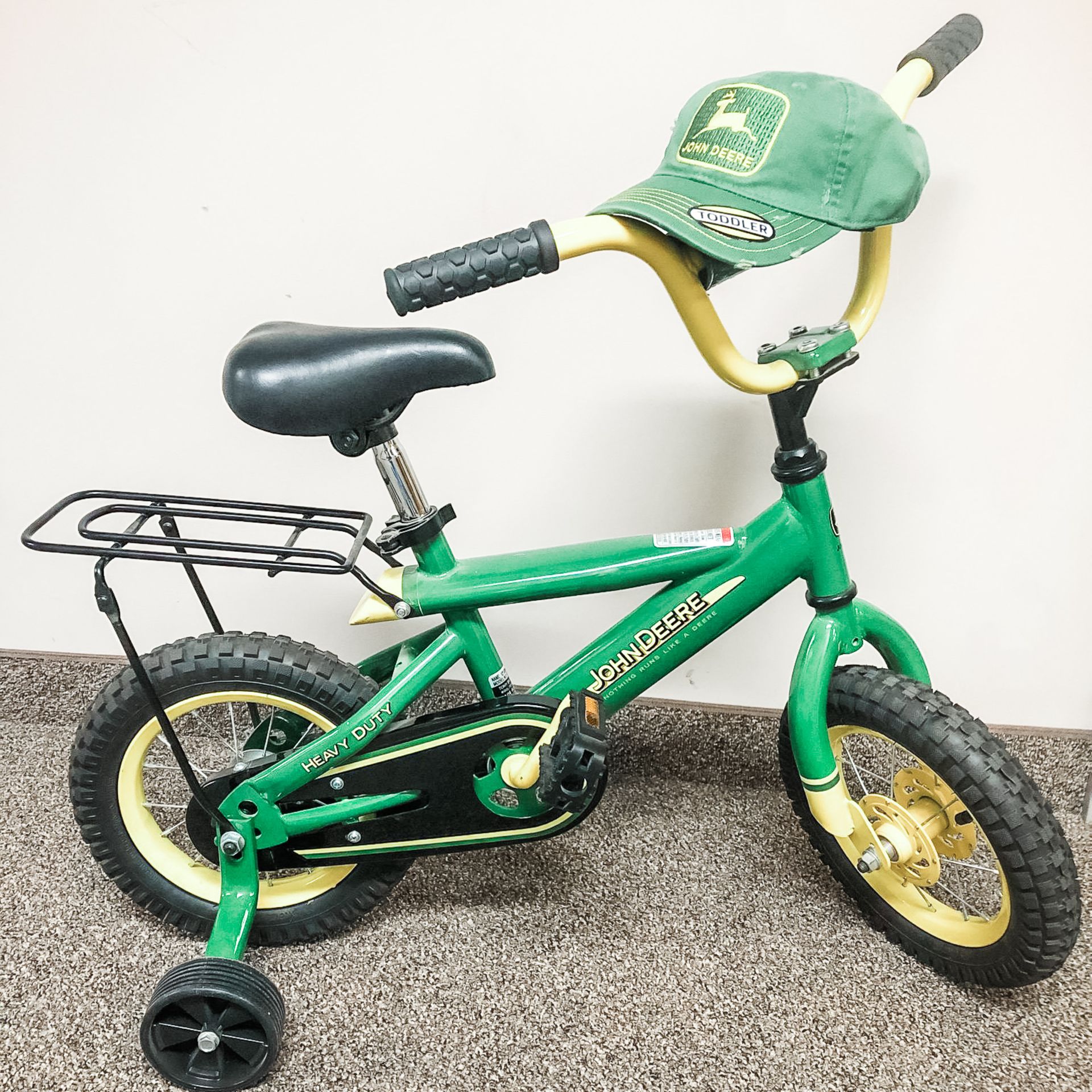 John Deere Bike - Kids John Deere Bike & Ball Cap (value $200) - Sigurd Johnson