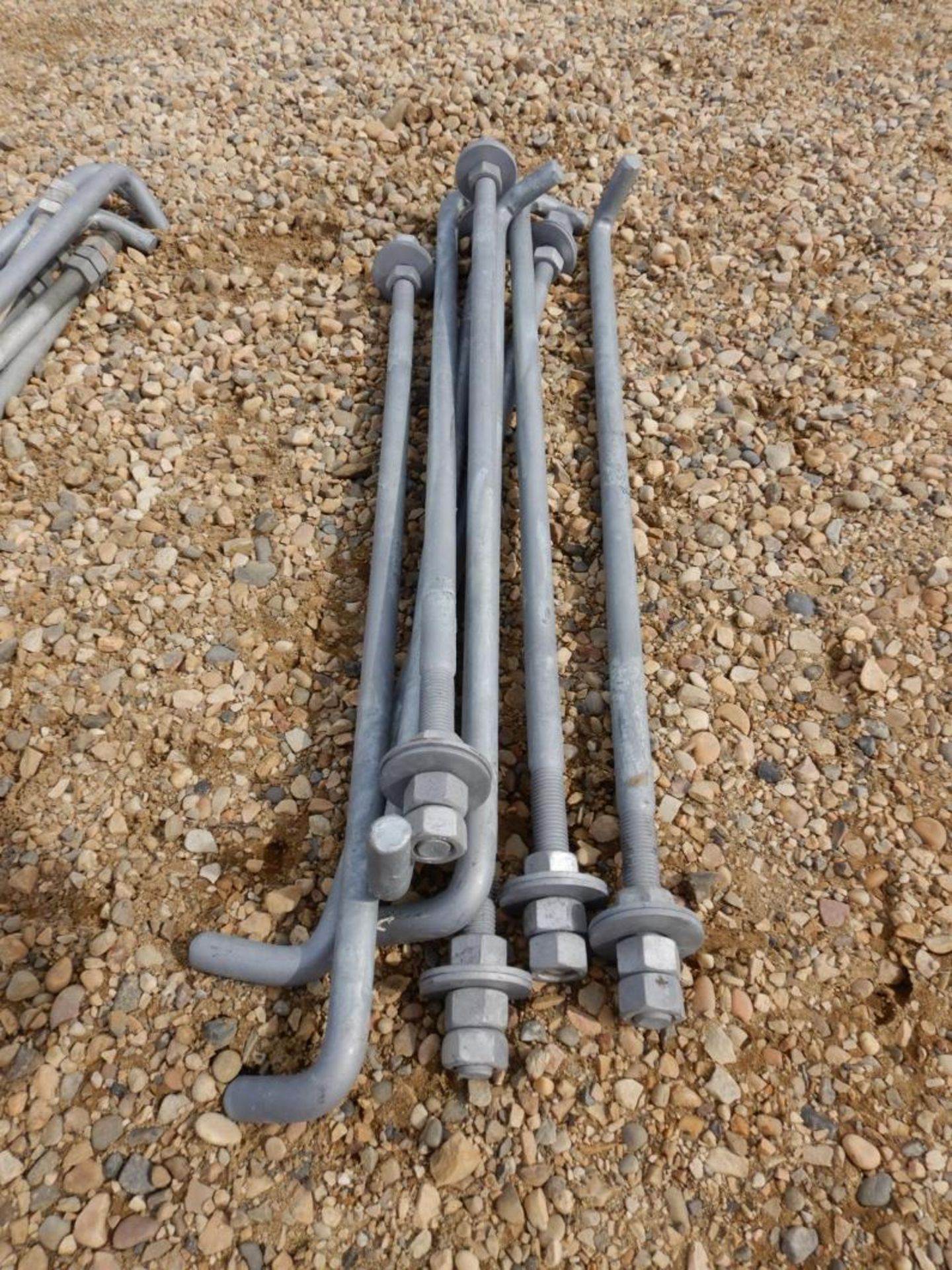 L/O 8-LIGHT POLE ANCHOR RODS 1"x36"