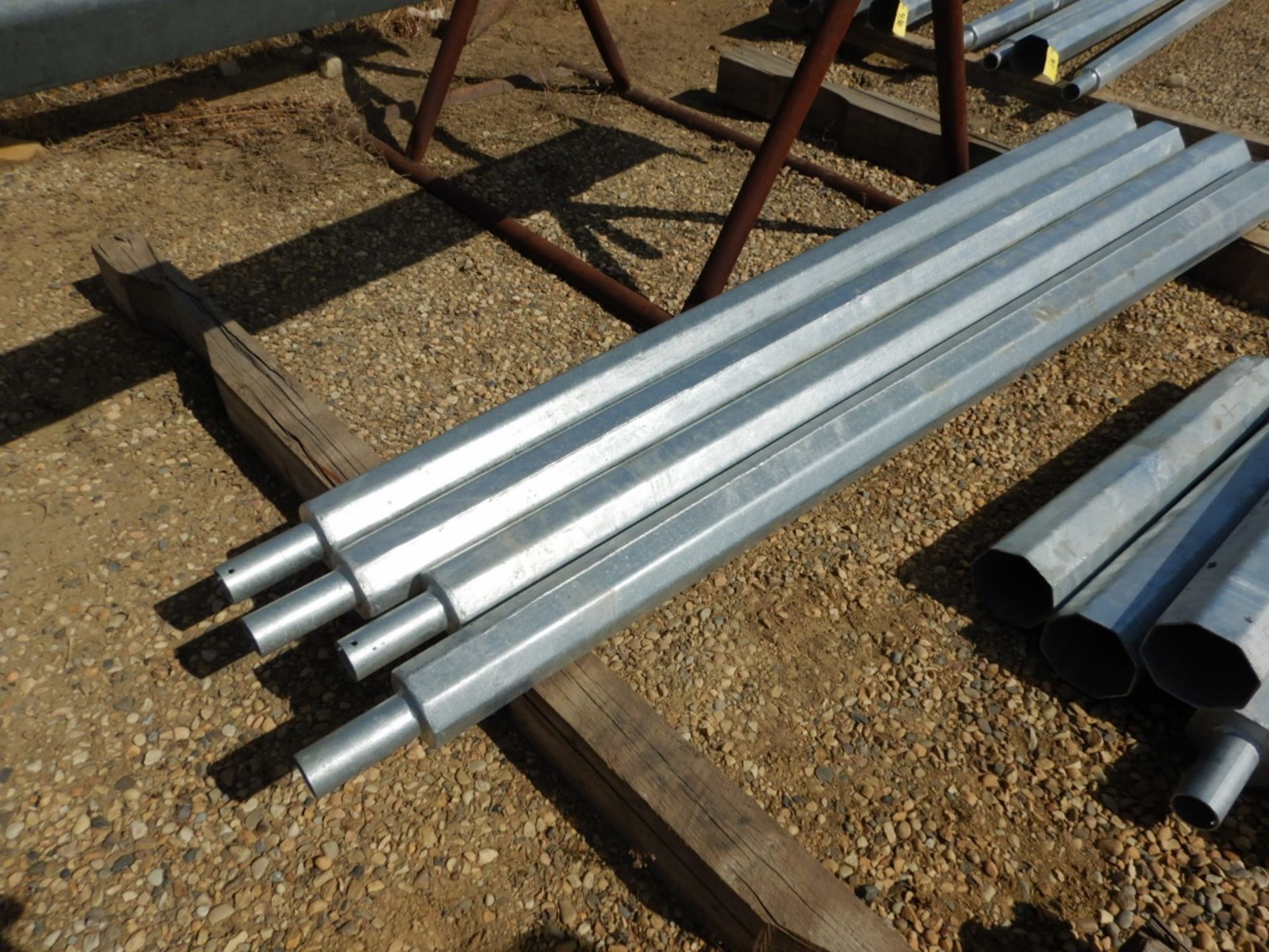 L/O 4 - GALV. STEEL LIGHT POLE EXTENSIONS - 8 FT - Image 2 of 2