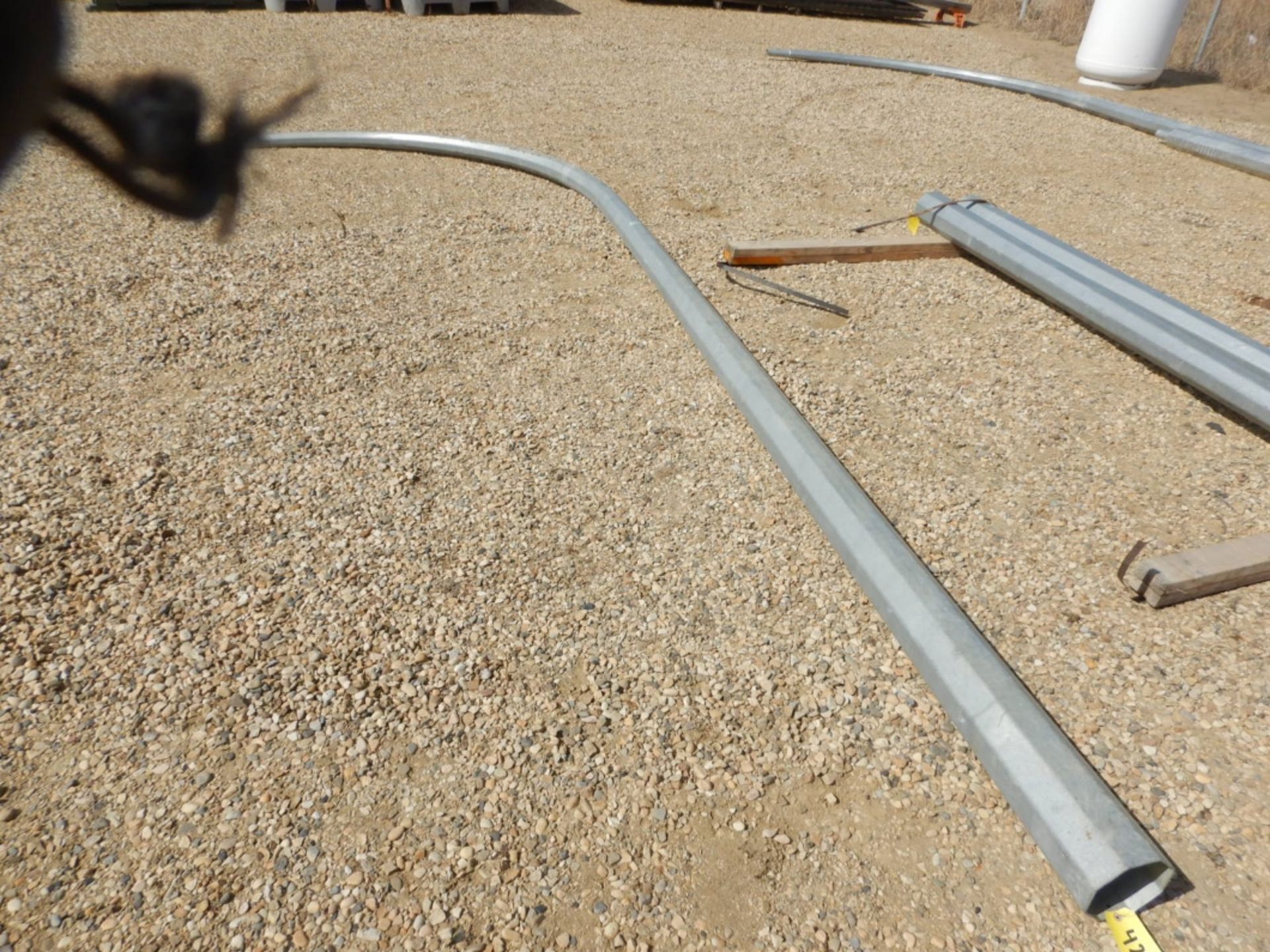 1-GALV. STEEL LIGHT POLE RADUISED EXTENSION-16 FT - Image 2 of 2