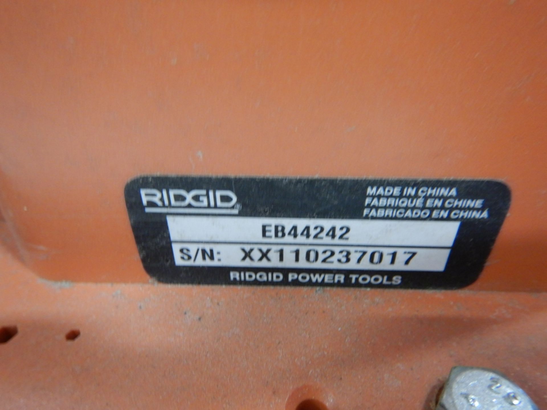 RIDGID EB44242 OSCILLATING EDGE/BELT SPINDLE SANDER AND SOLID CRAFT 4" BELT AND DISC SANDER - Image 10 of 12
