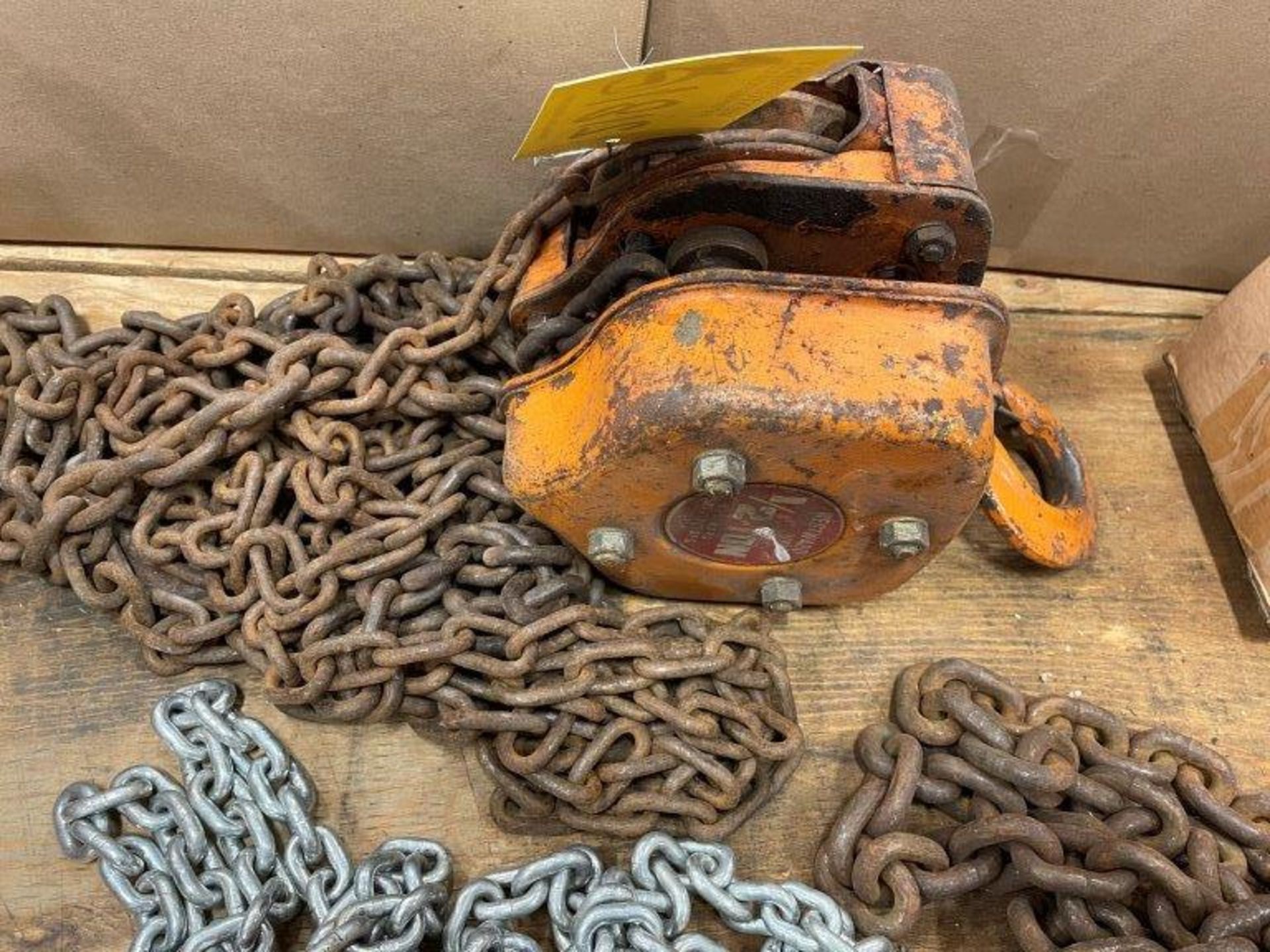 WESTWARD 1/2TON CHAIN HOIST